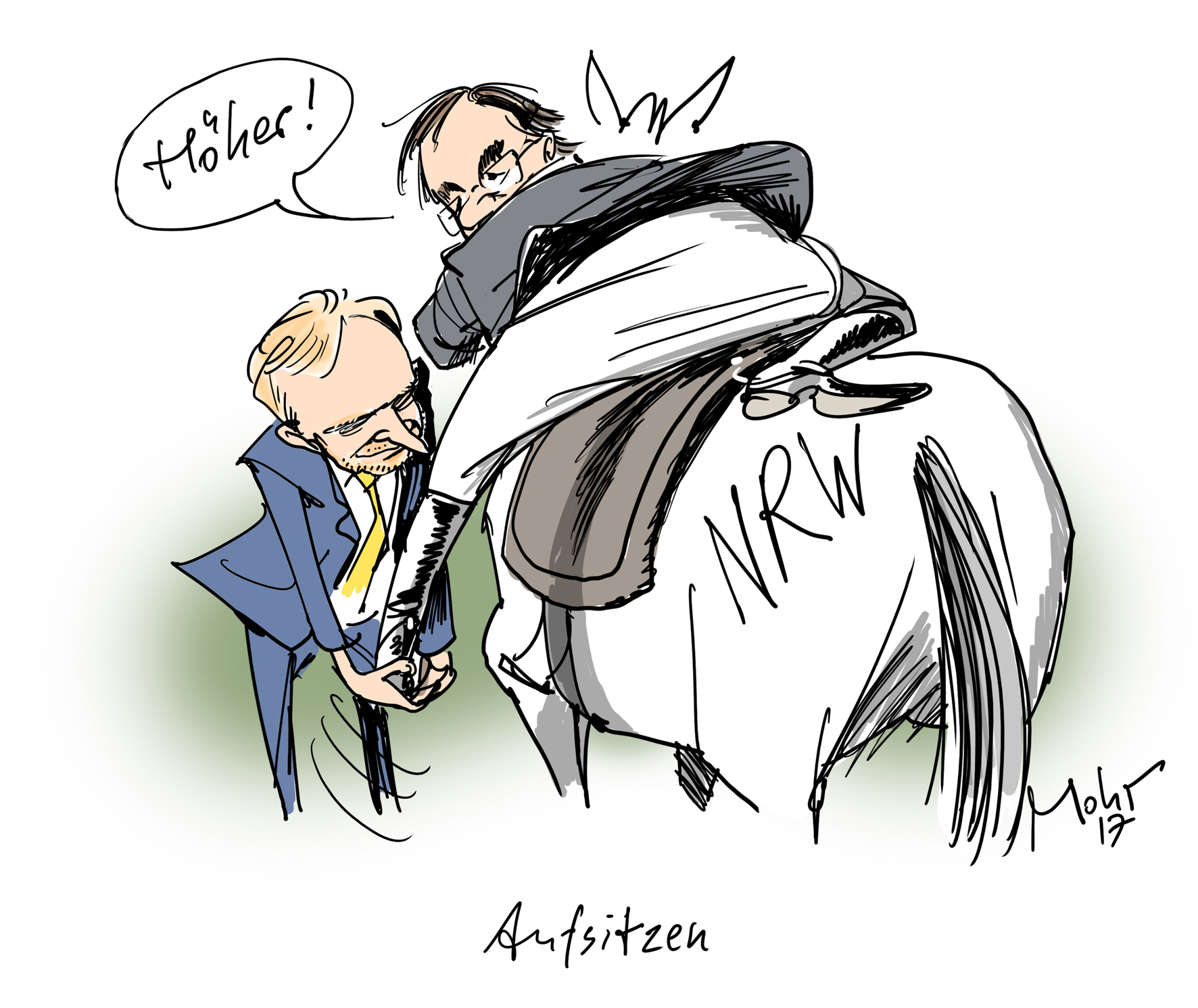 Aufsitzen