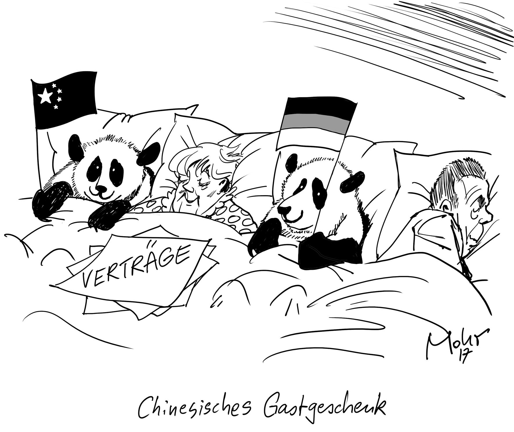 Chinesisches Gastgeschenk