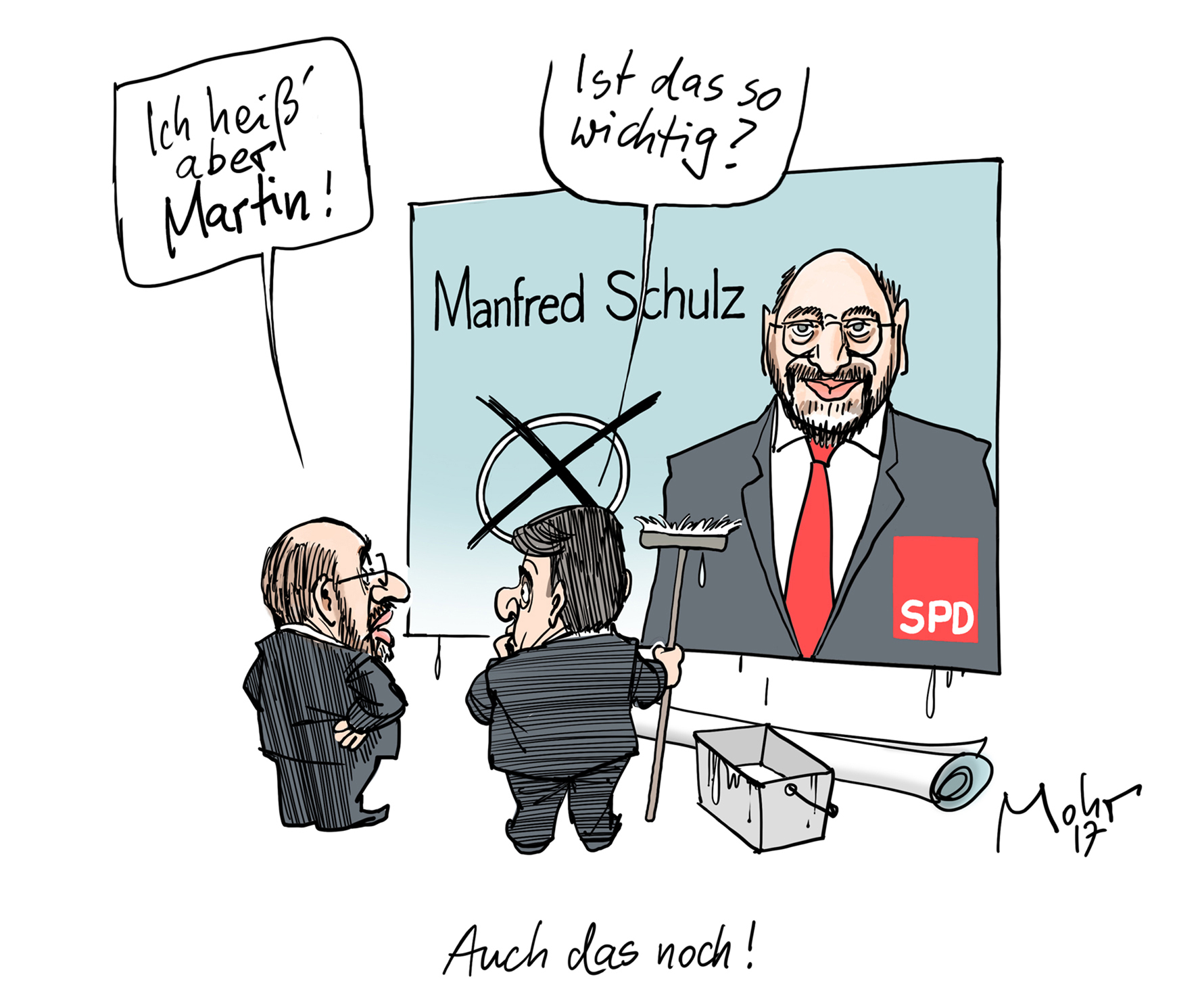 Auch das noch!