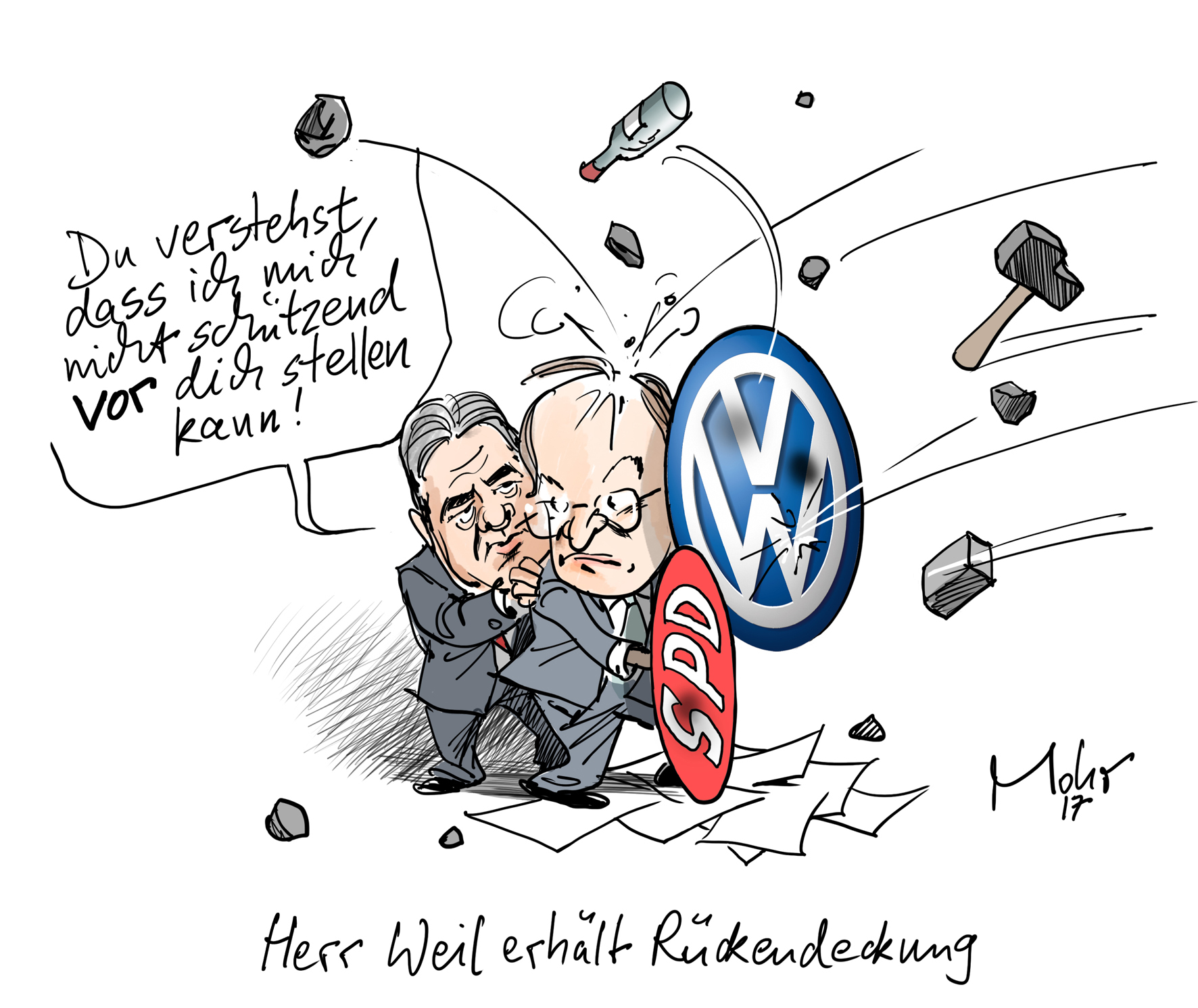Herr Weil erhält Rückendeckung