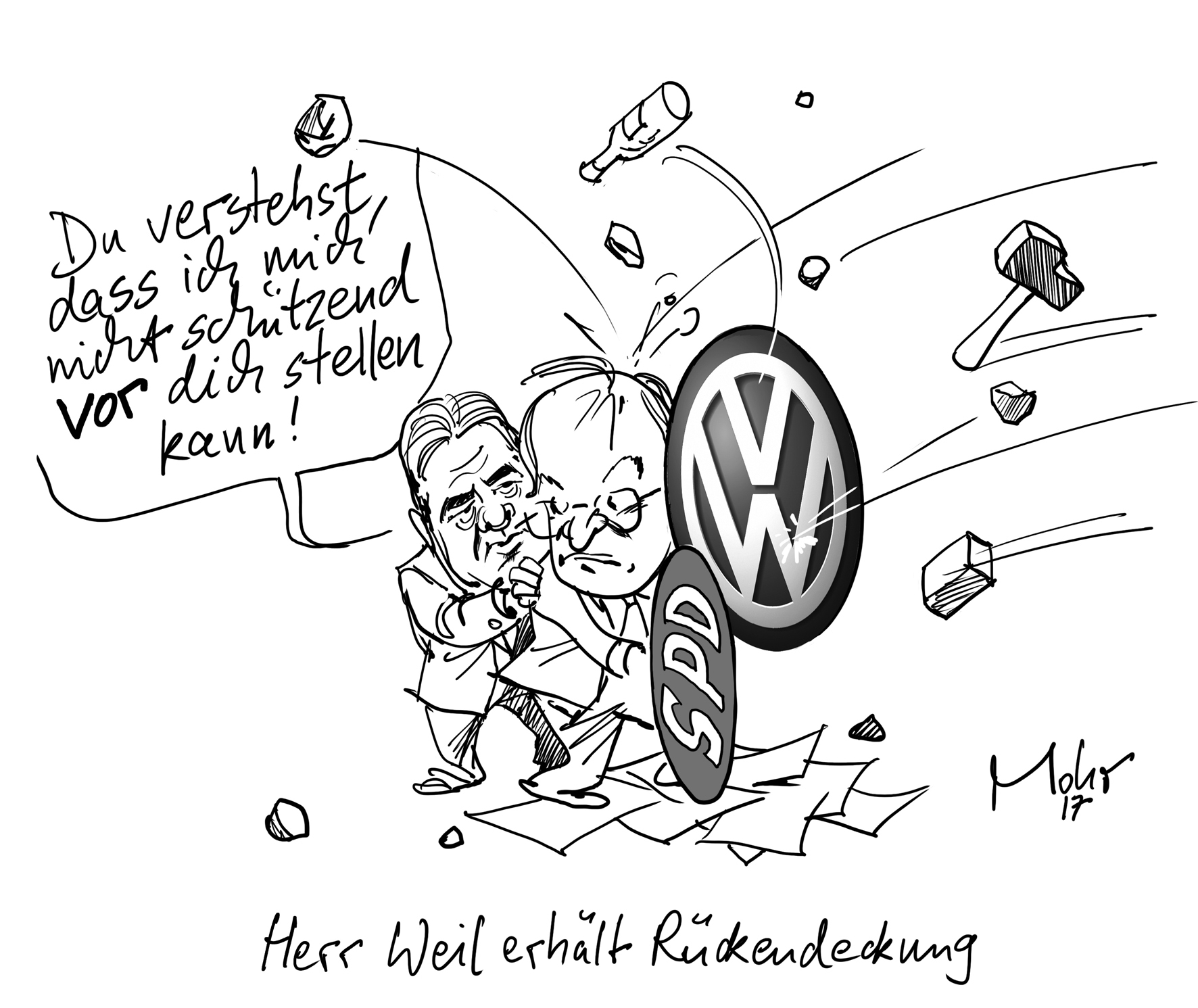 Herr Weil erhält Rückendeckung