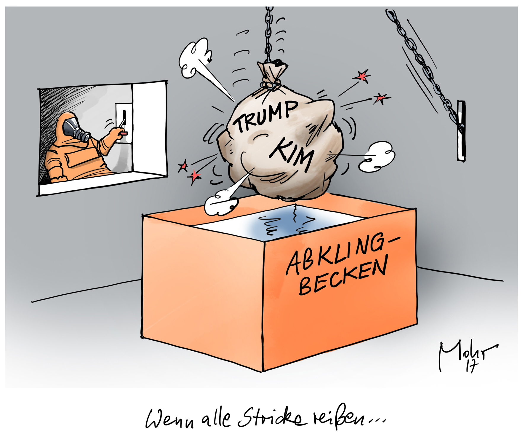 Wenn alle Stricke reißen...