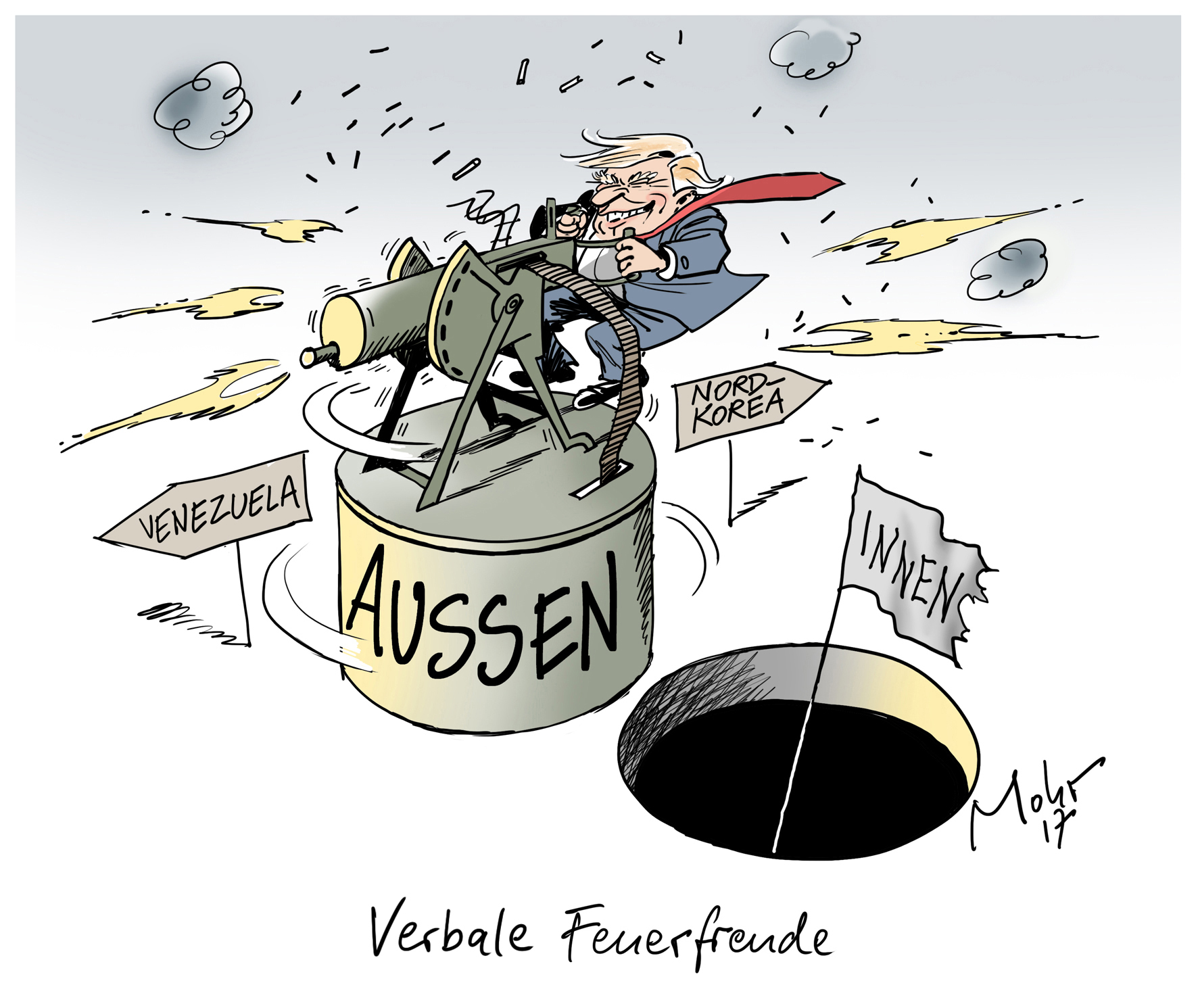 Verbale Feuerfreude