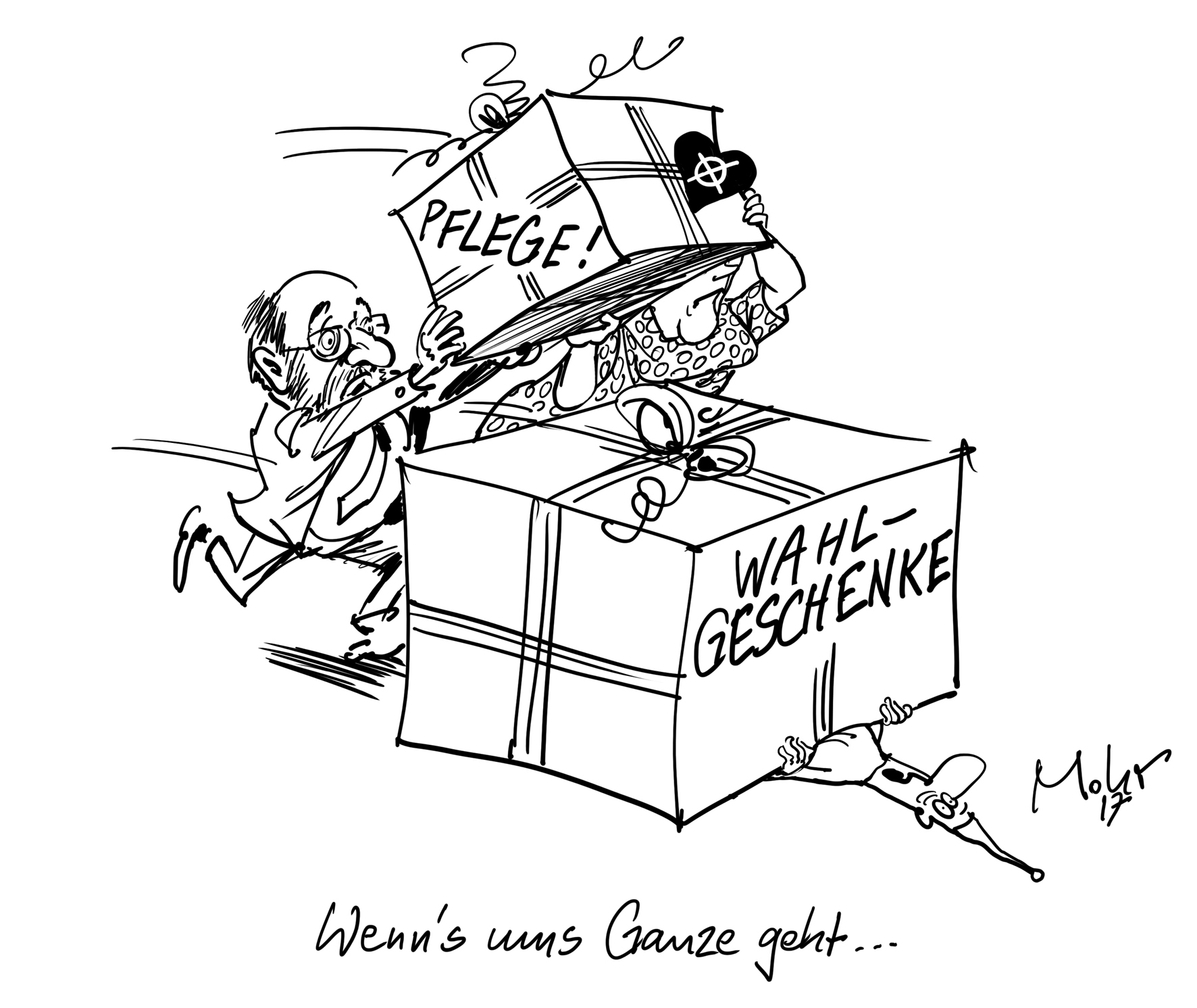 Wenn\'s ums Ganze geht...