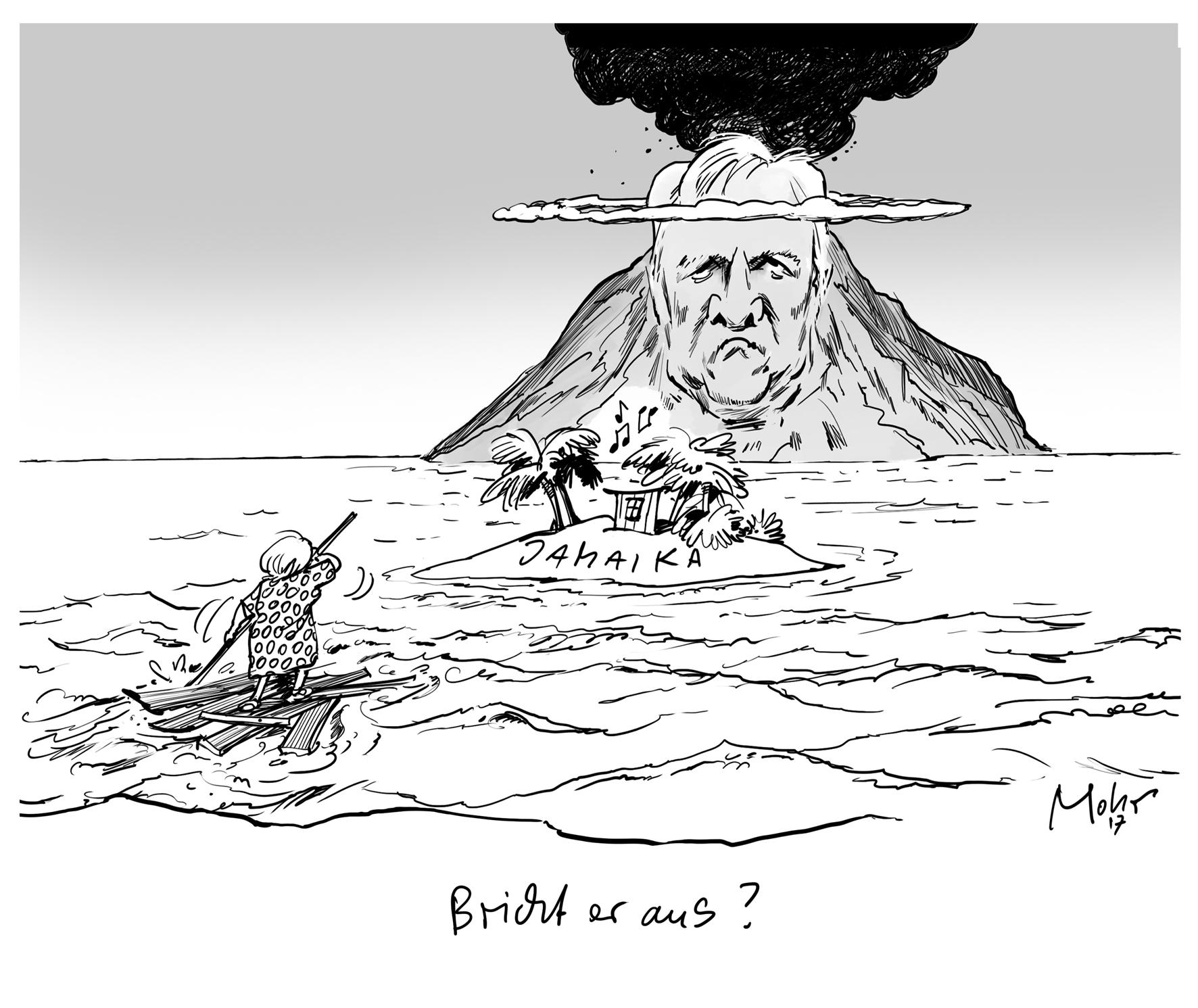 Bricht er aus?
