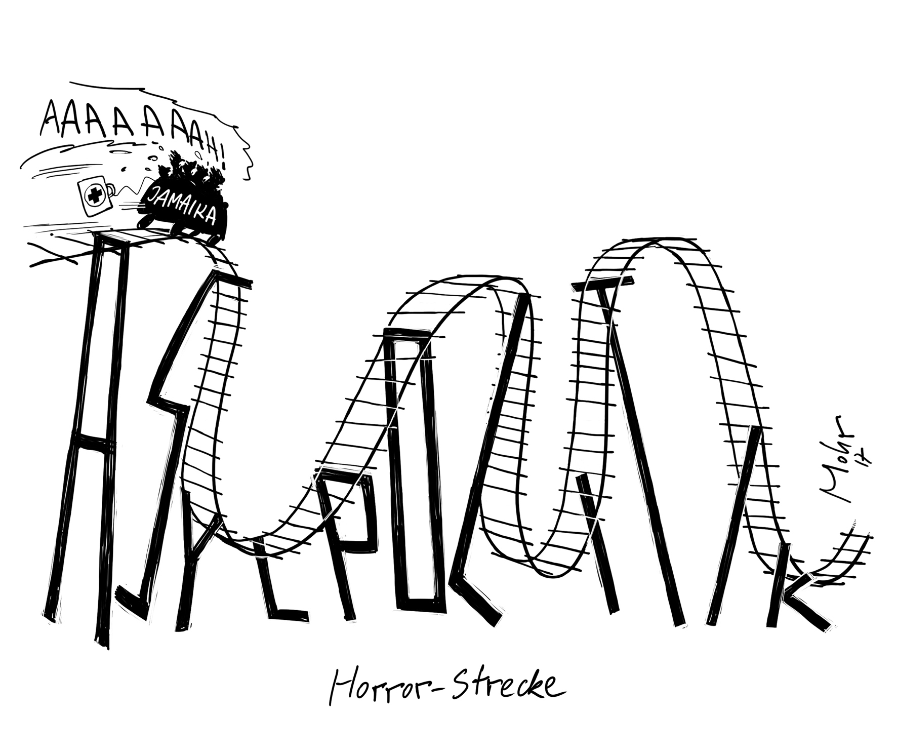 Horror-Strecke