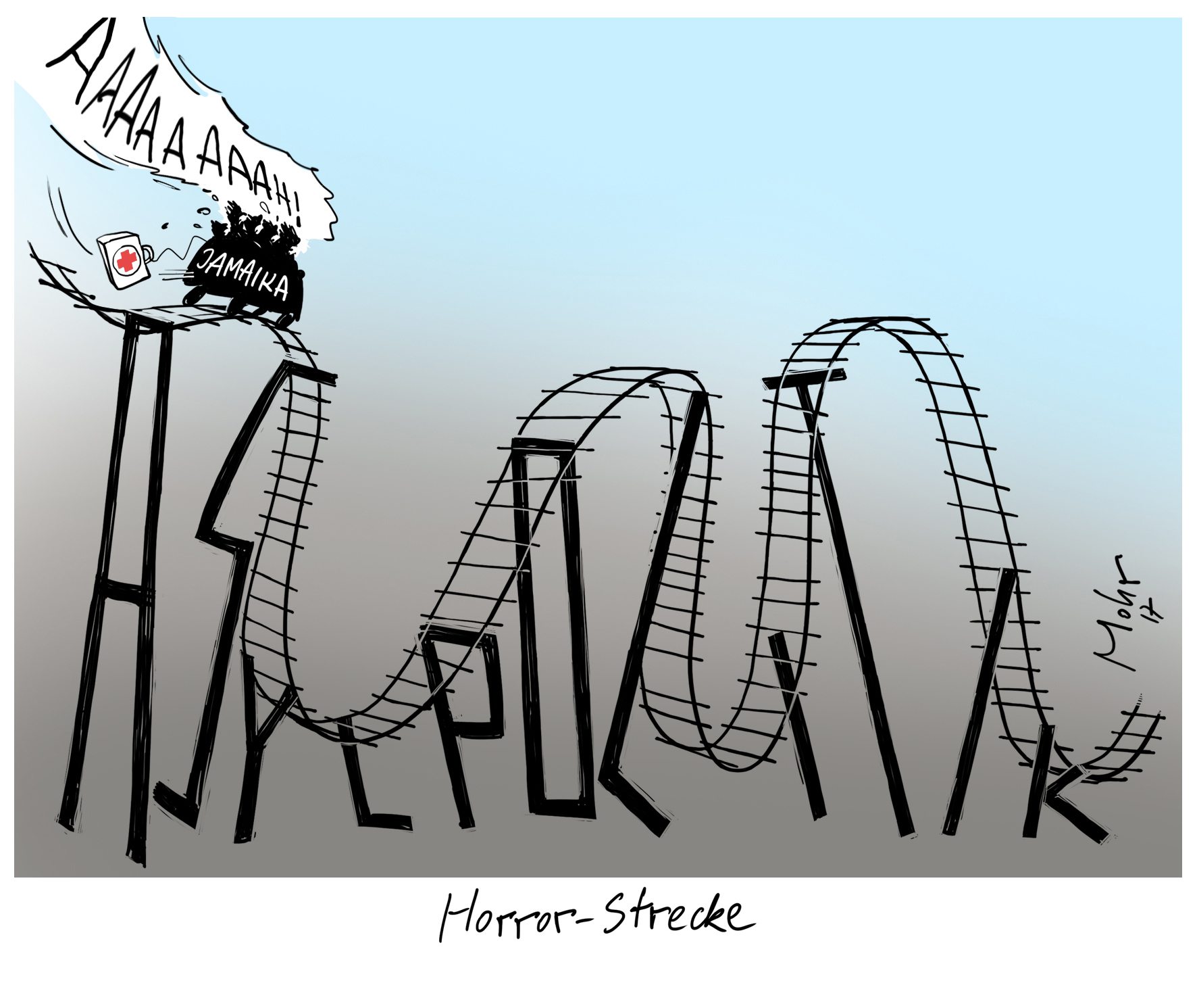 Horror-Strecke