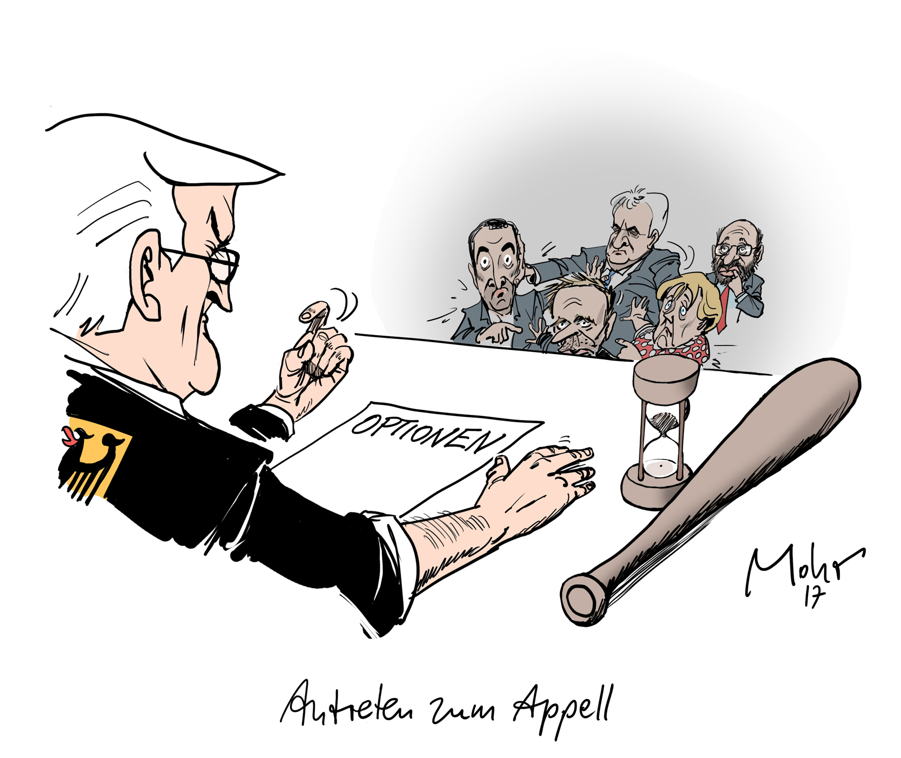 Antreten zum Appell