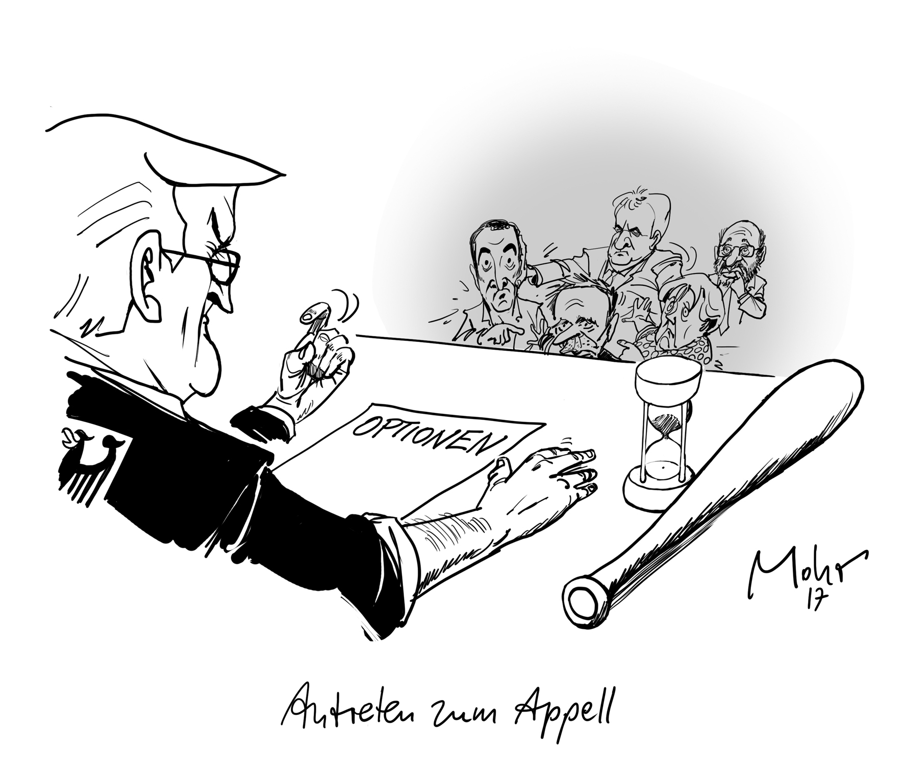Antreten zum Appell