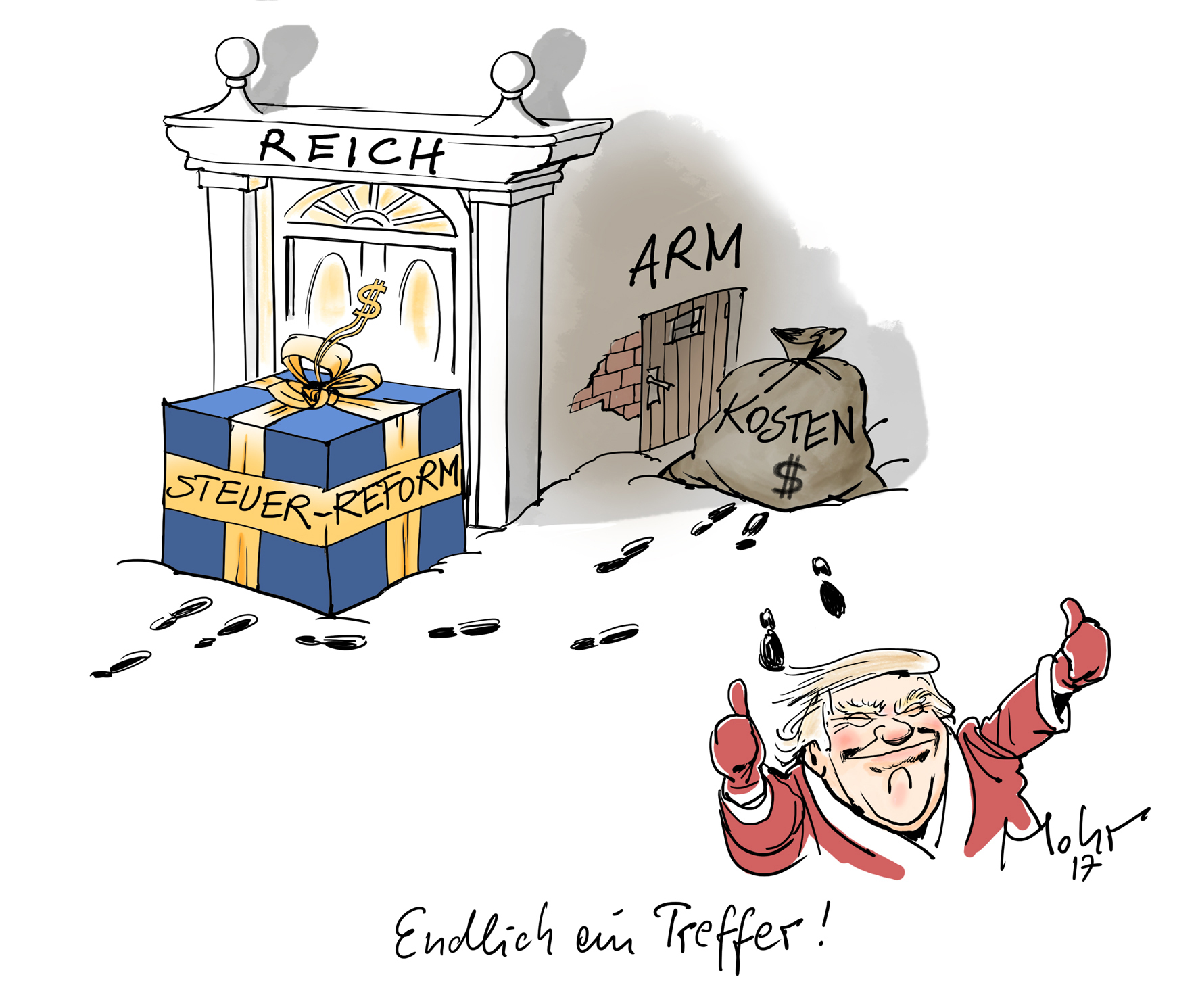 Endlich ein Treffer!