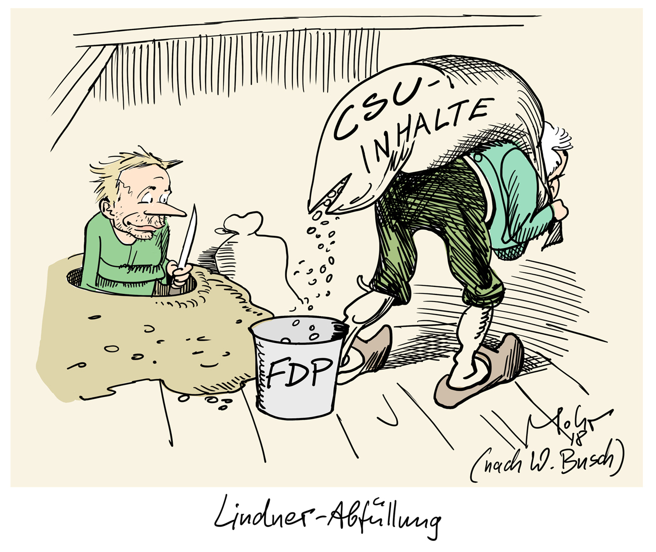 Lindner-Abfüllung