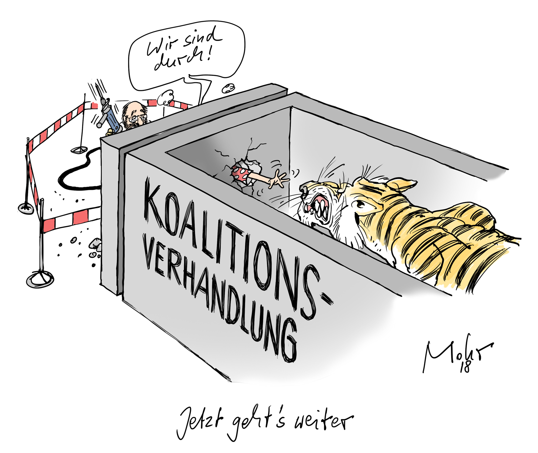 Jetzt geht\'s weiter