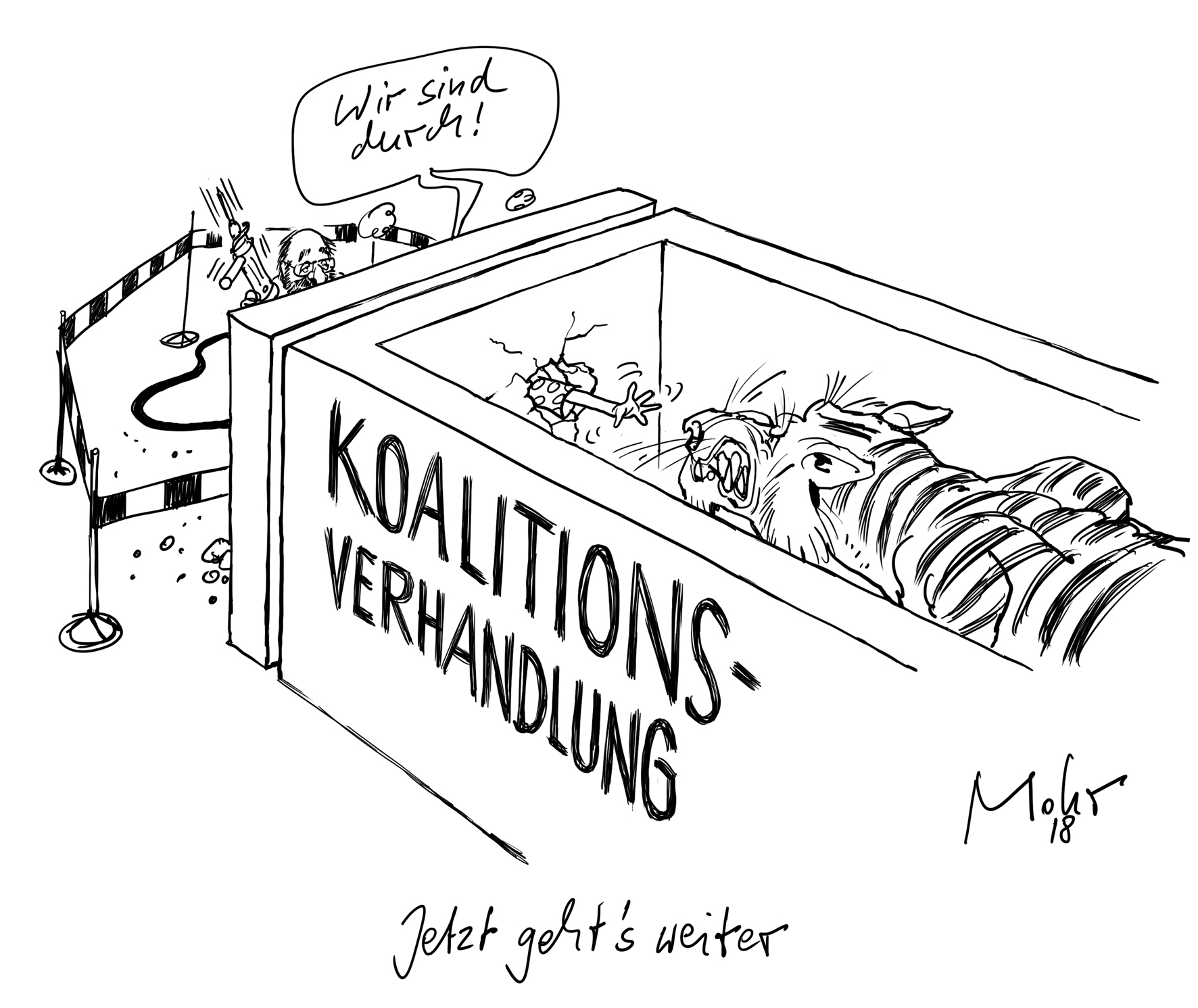 Jetzt geht\'s weiter