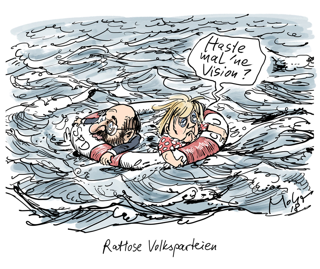 Ratlose Volksparteien