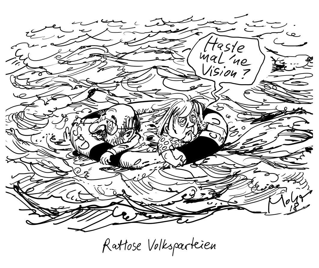 Ratlose Volksparteien