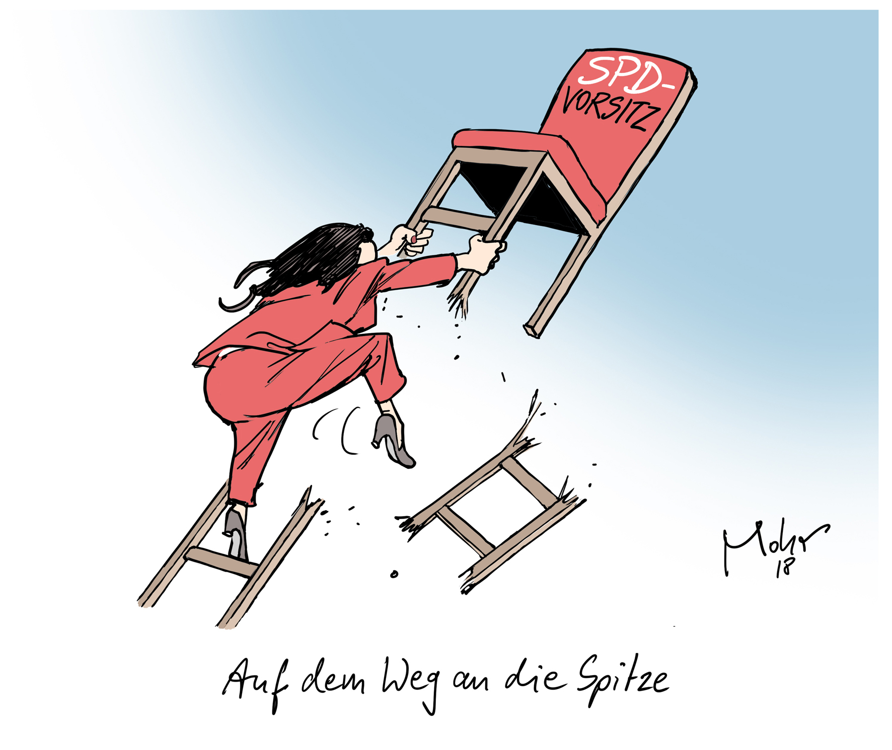 Auf dem Weg an die Spitze