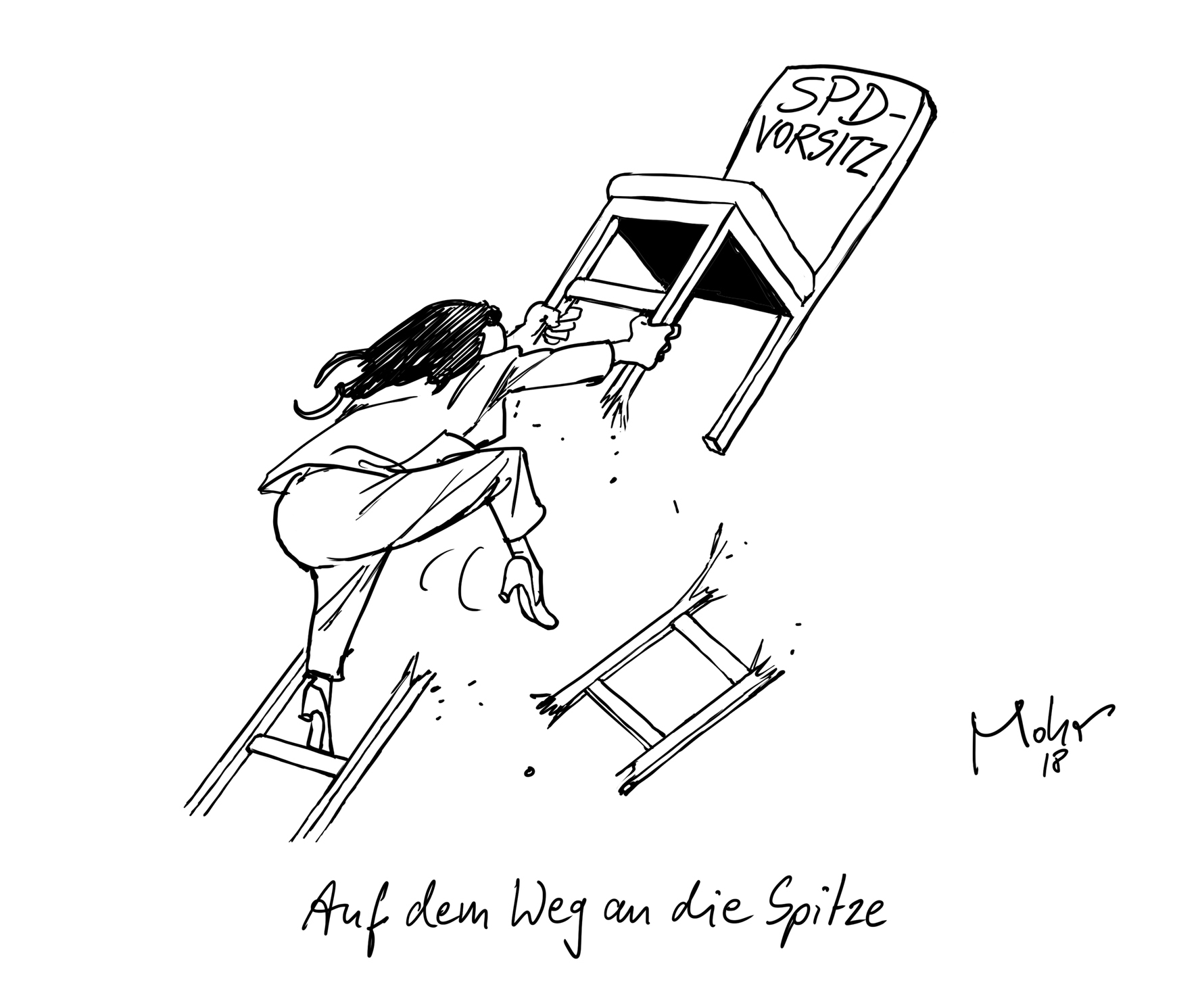 Auf dem Weg an die Spitze