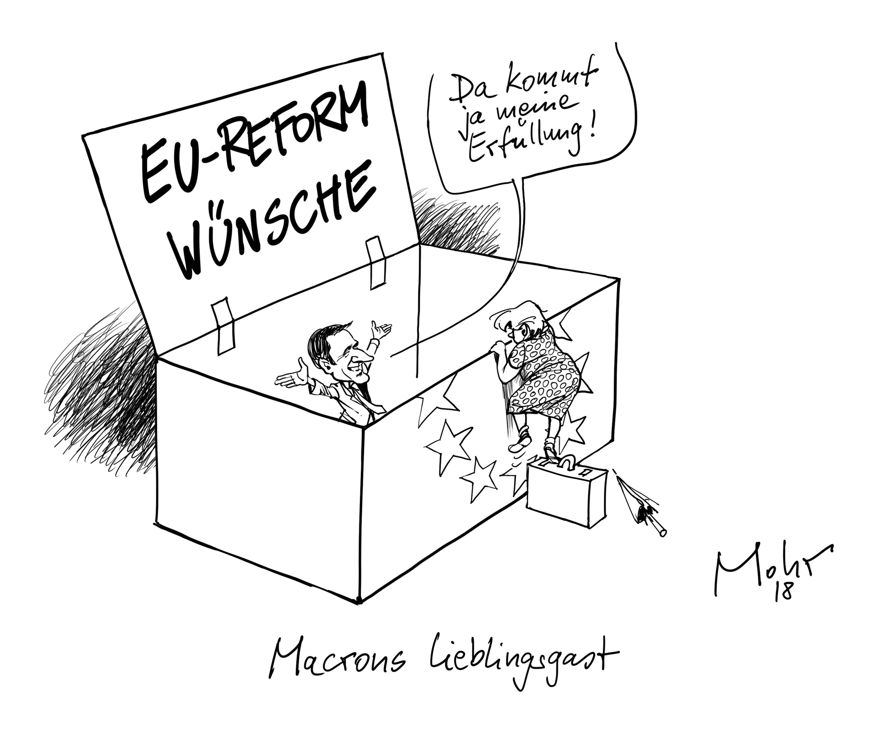 Macrons Lieblingsgast