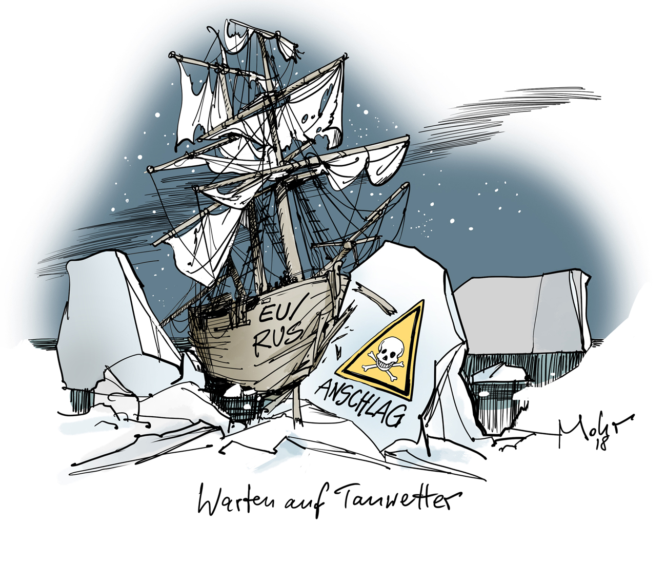 Warten auf Tauwetter