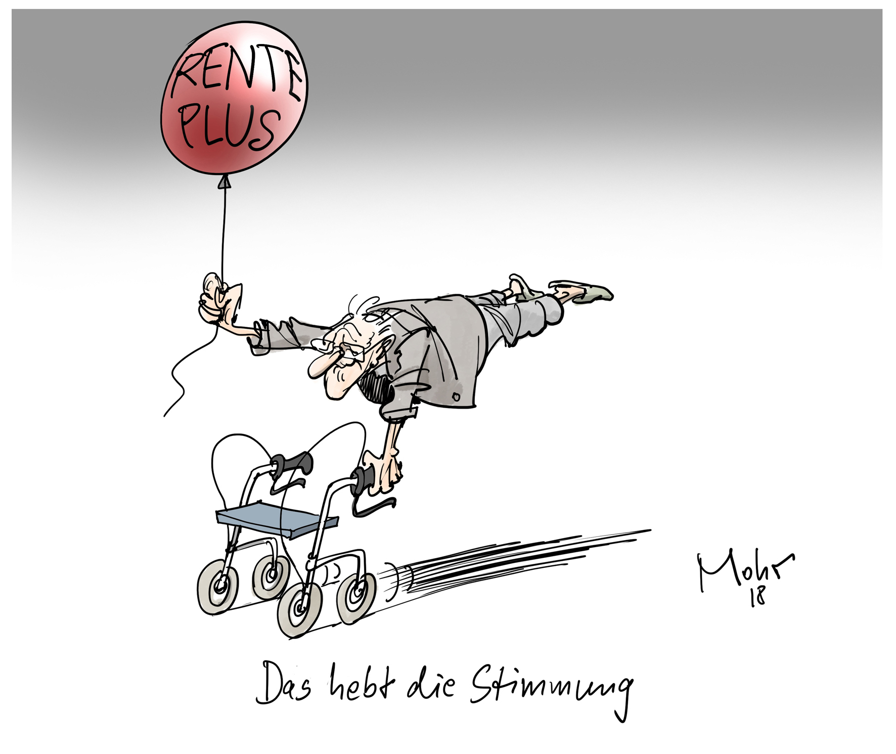 Das hebt die Stimmung!