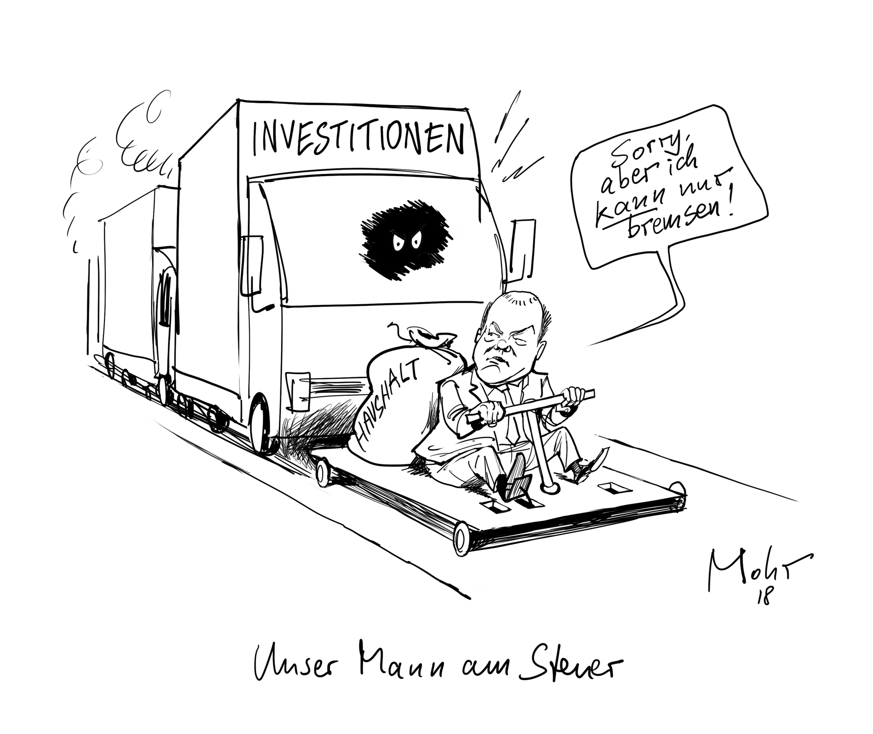 Unser Mann am Steuer
