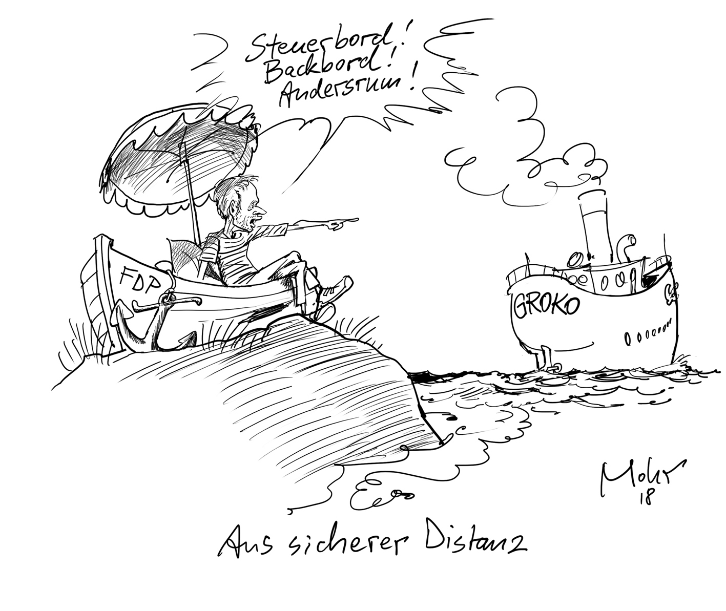 Aus sicherer Distanz