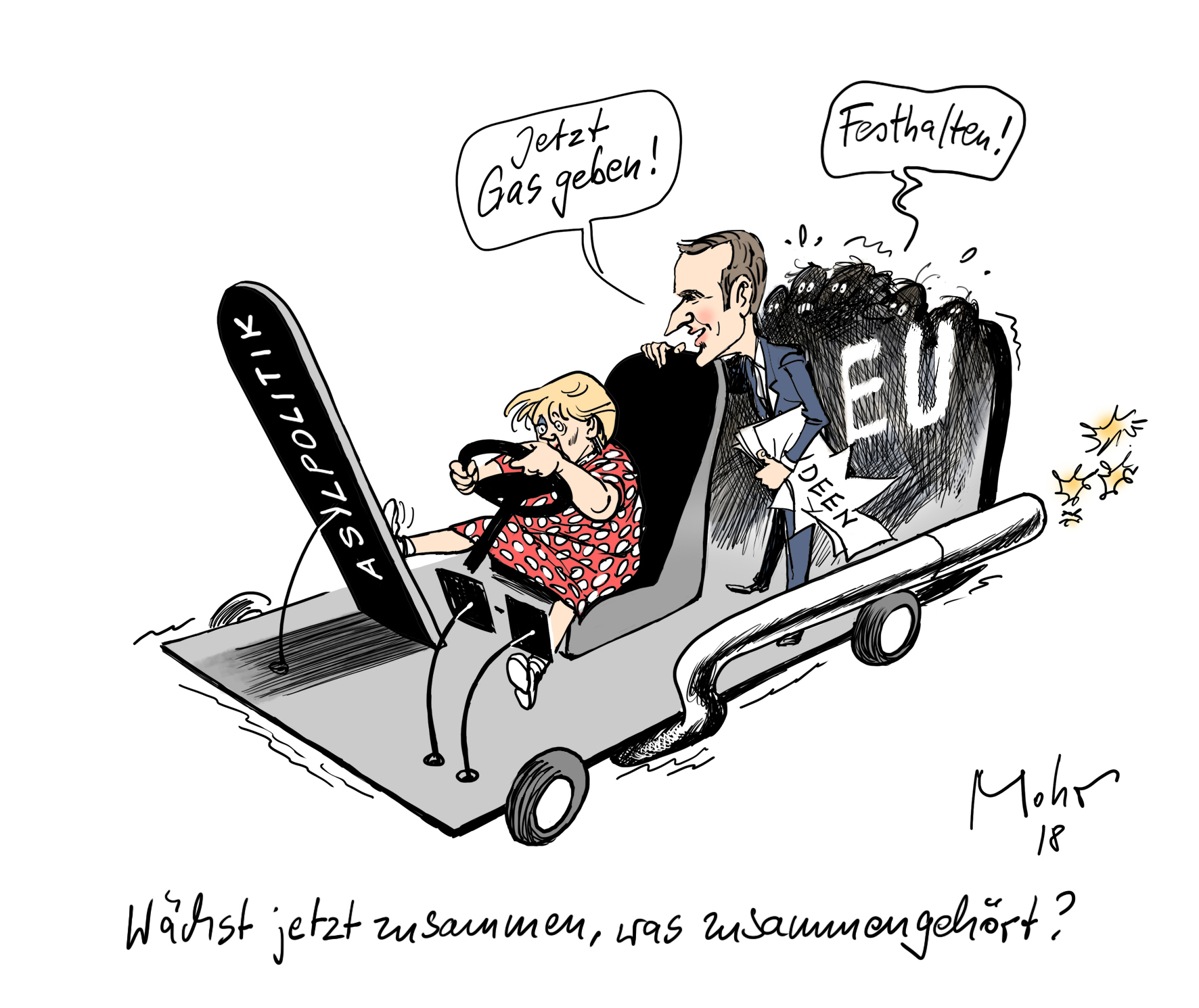 Wächst jetzt zusammen, was zusammengehört?