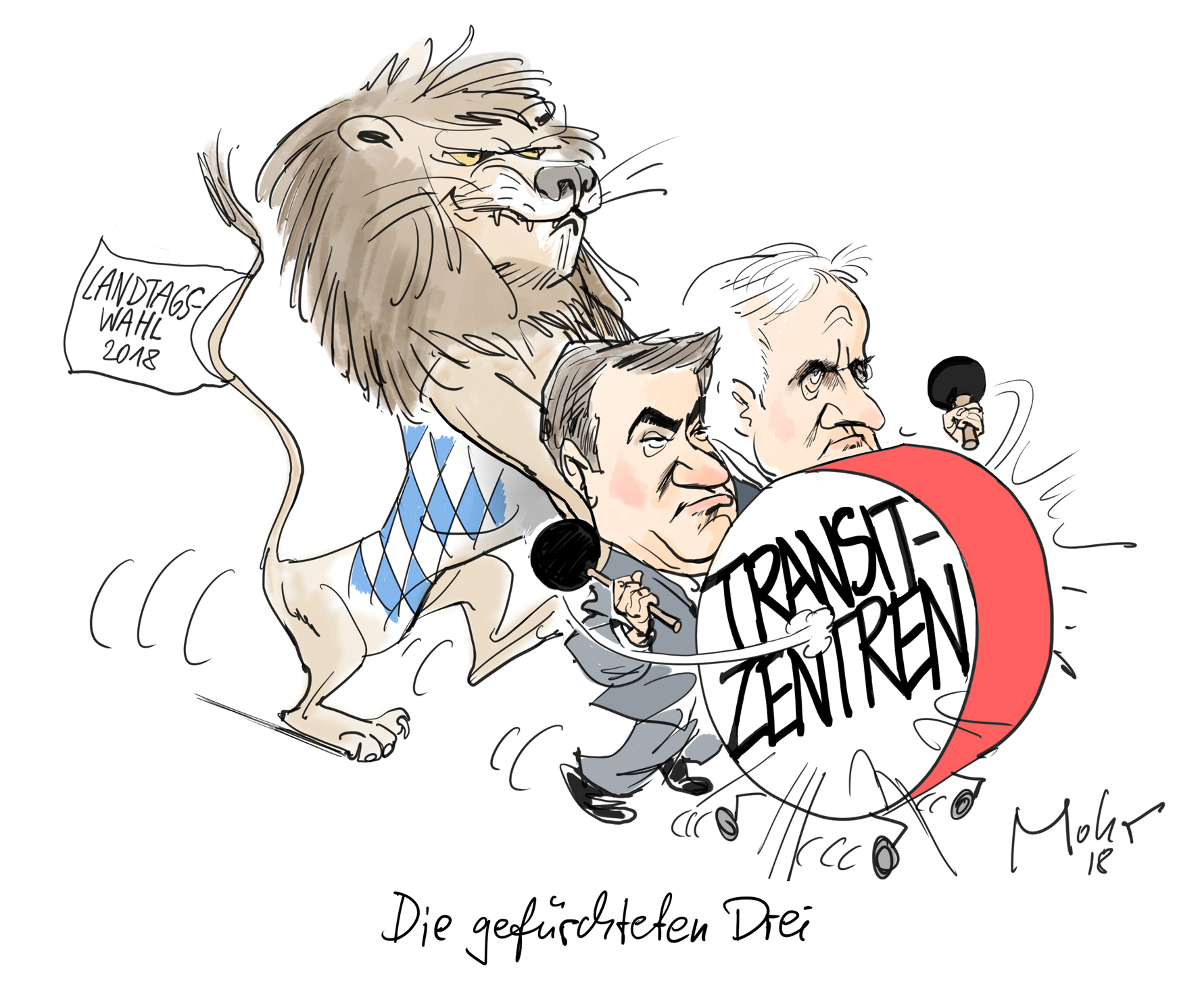 Die gefürchteten Drei