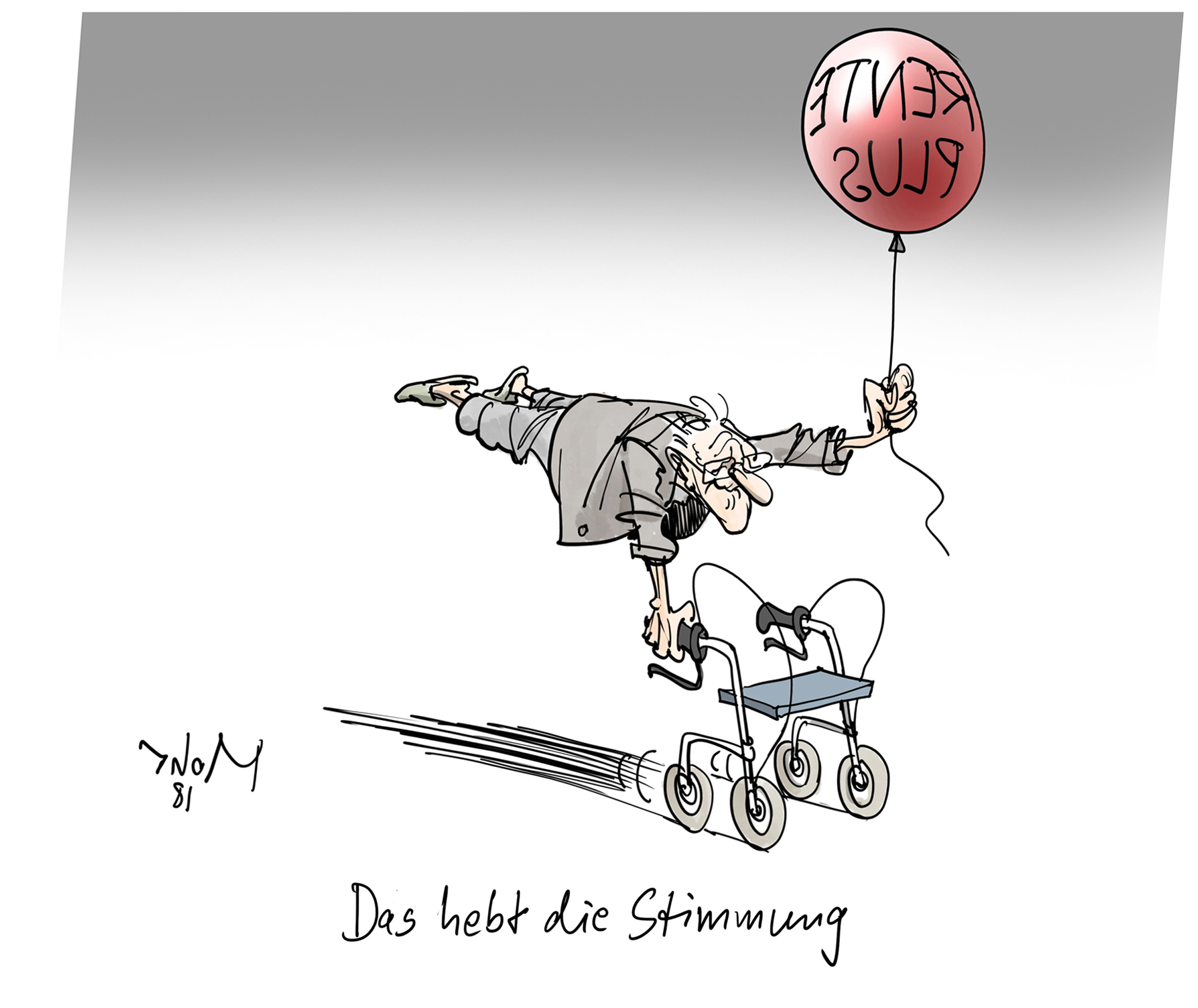 Das hebt die Stimmung!