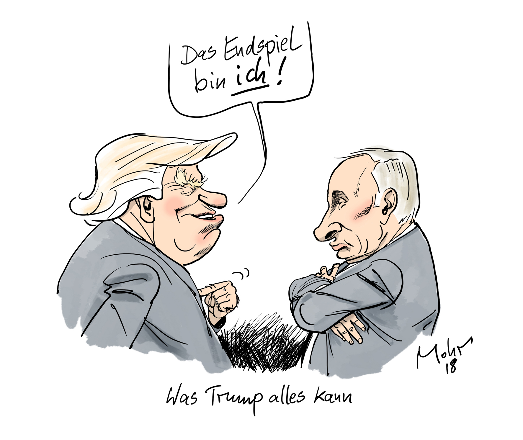 Was Trump alles kann