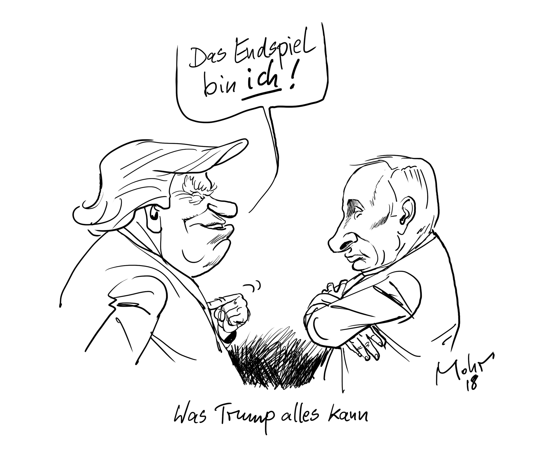 Was Trump alles kann