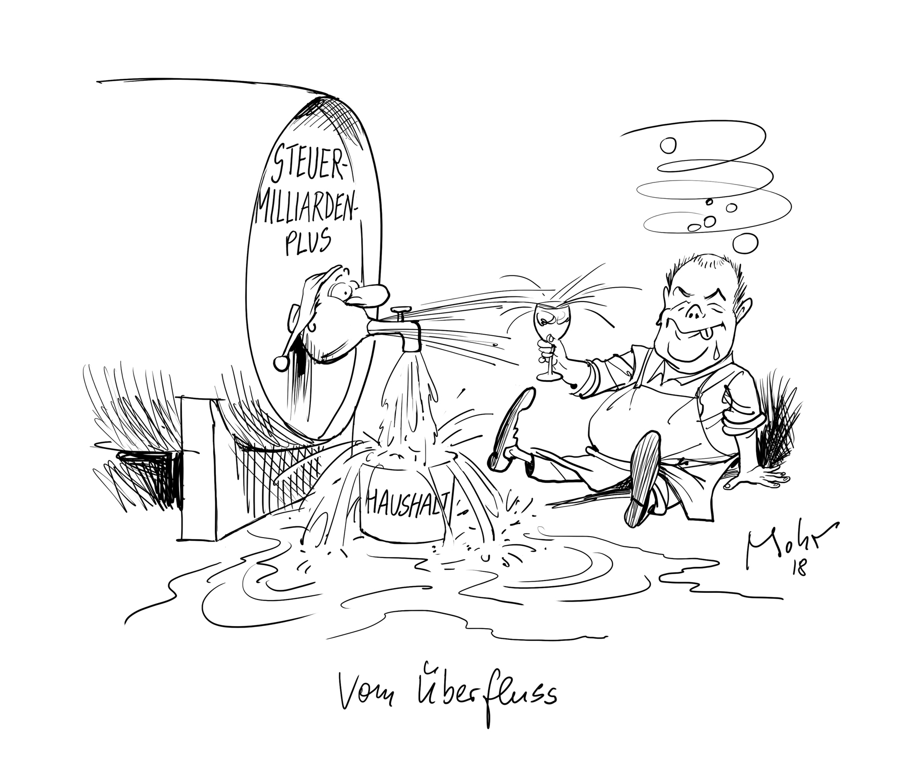 Vom Überfluss