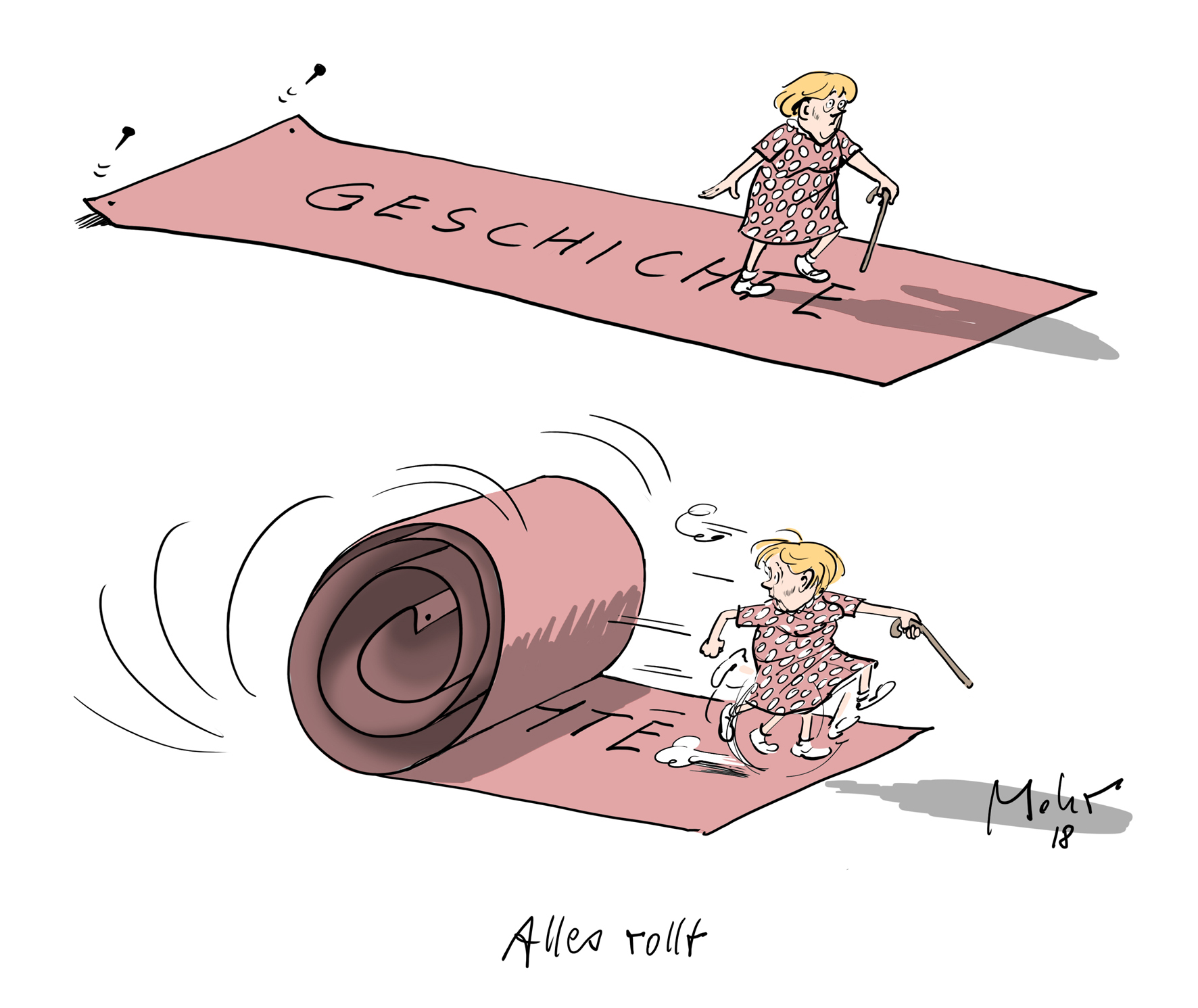 Alles rollt