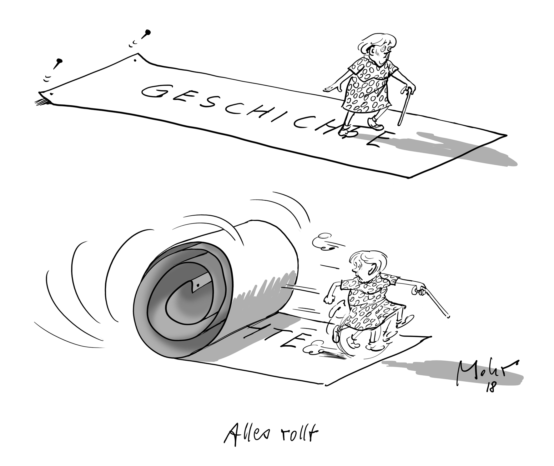 Alles rollt