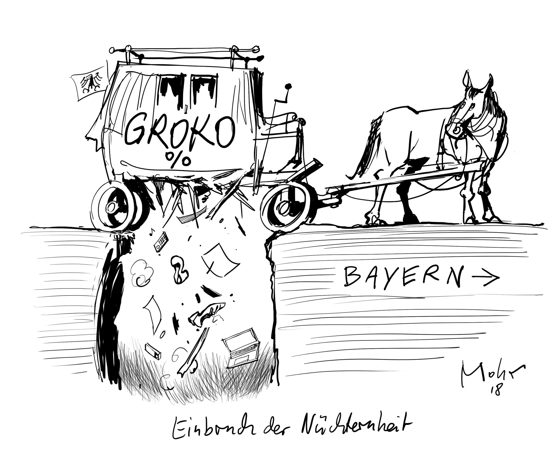 Einbruch der Nüchternheit