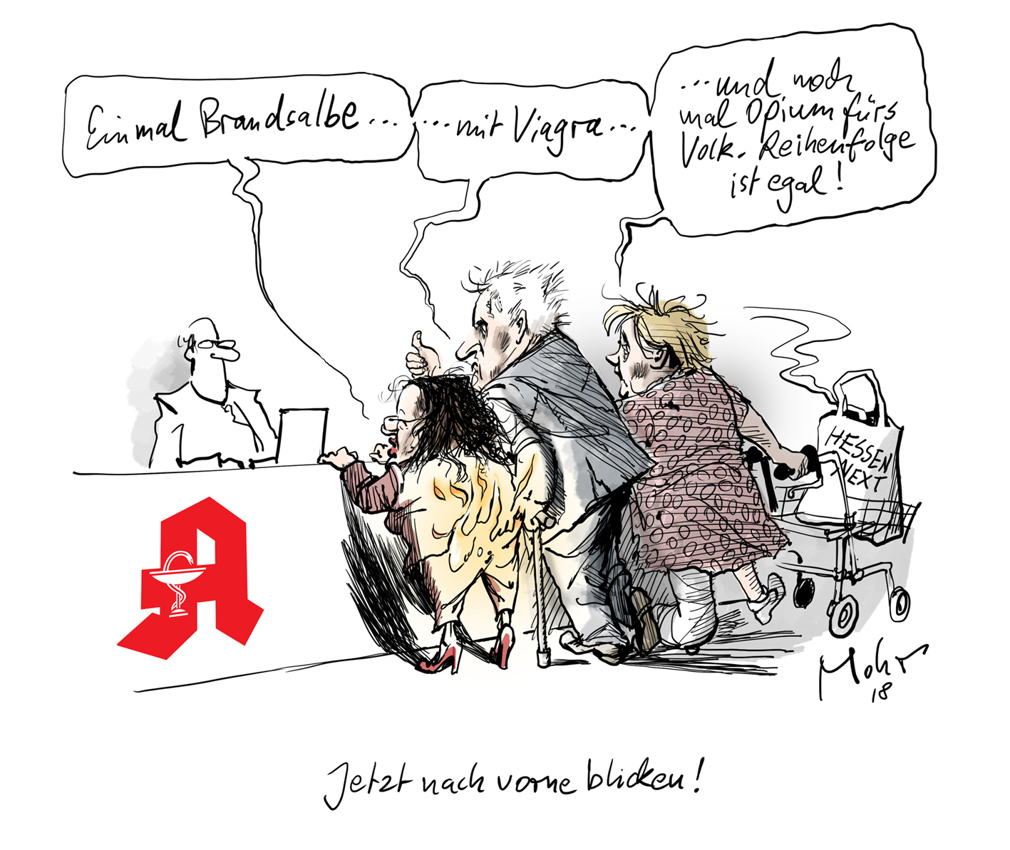 Jetzt nach vorne blicken!
