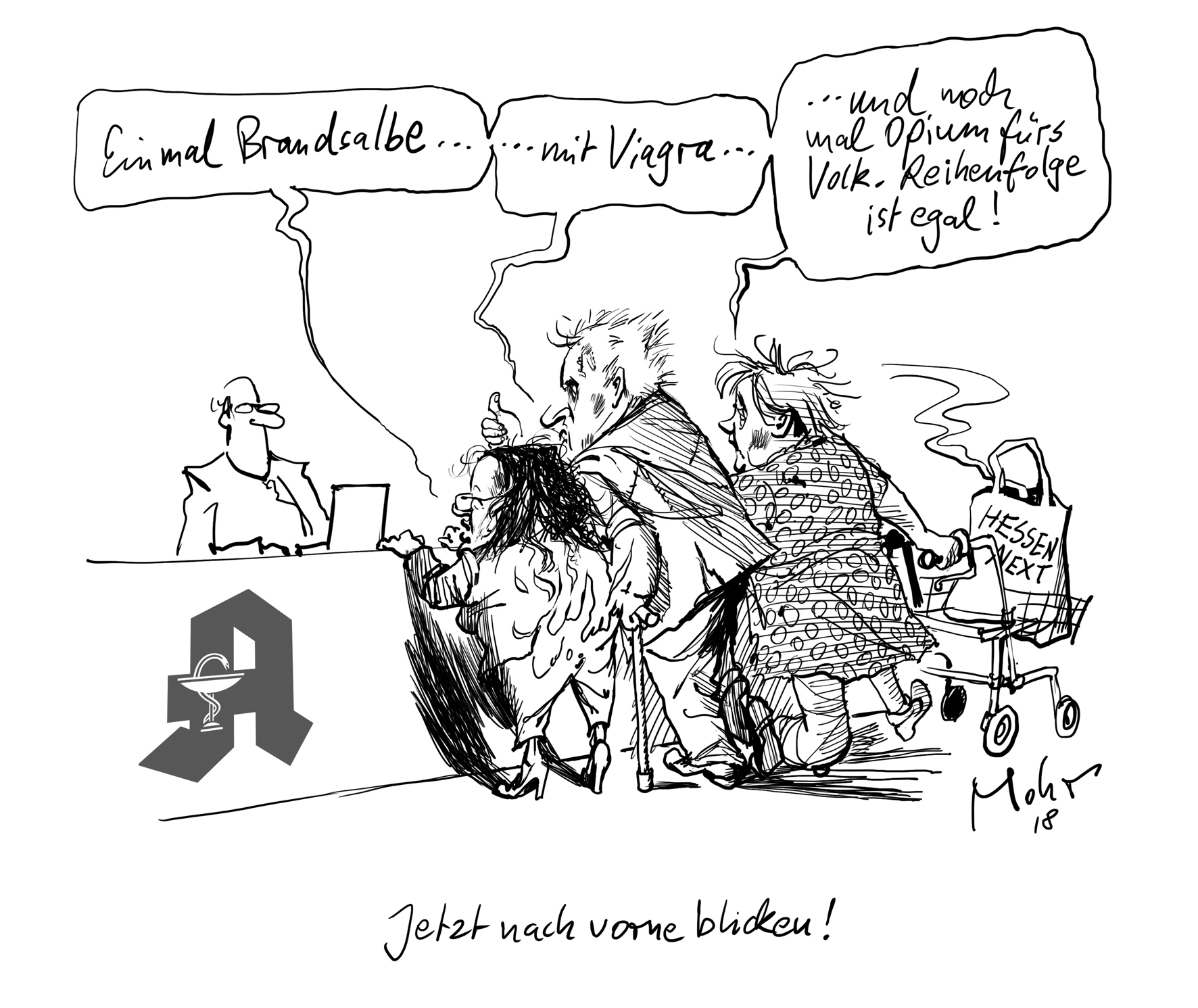 Jetzt nach vorne blicken!