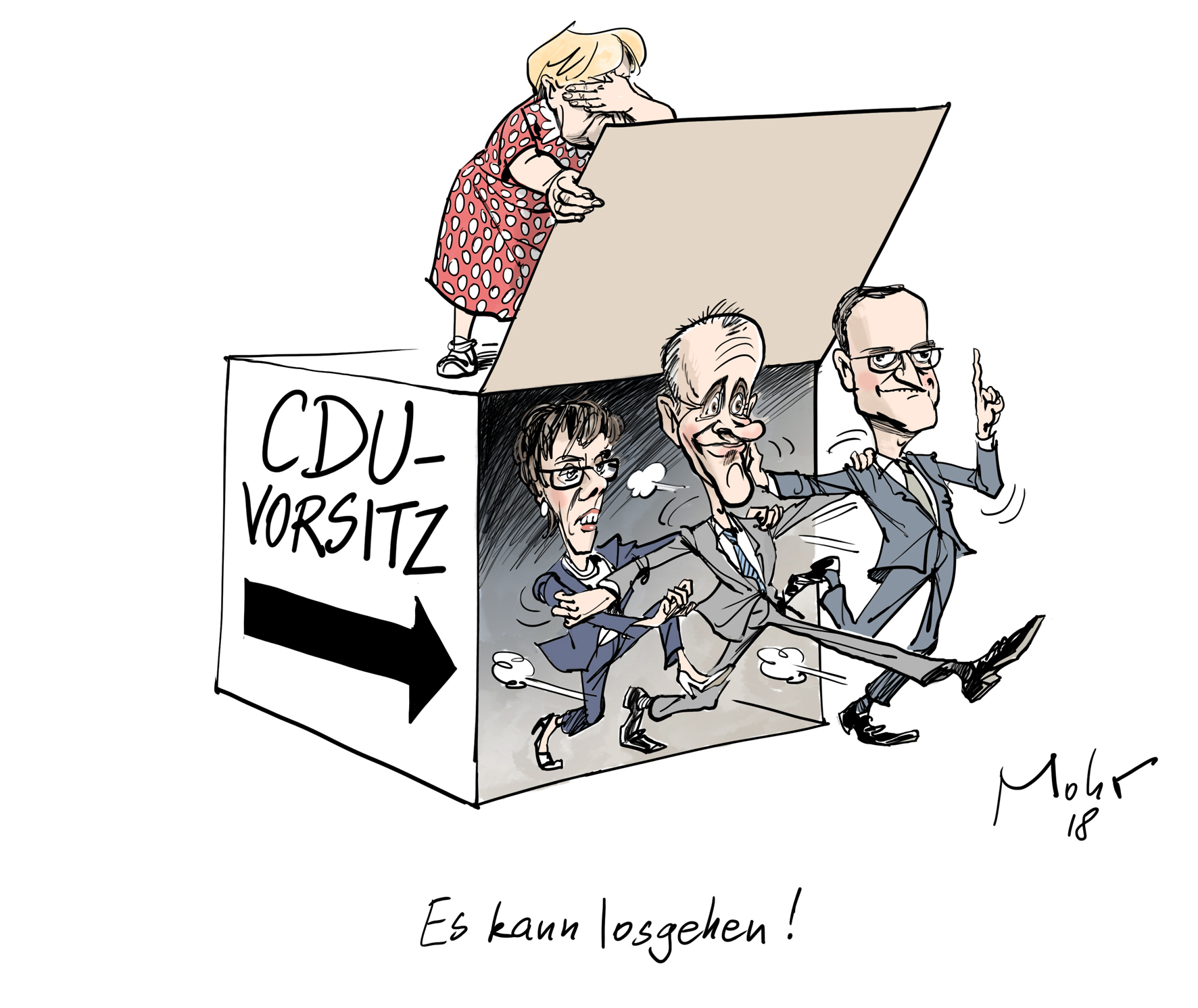 Es kann losgehen!