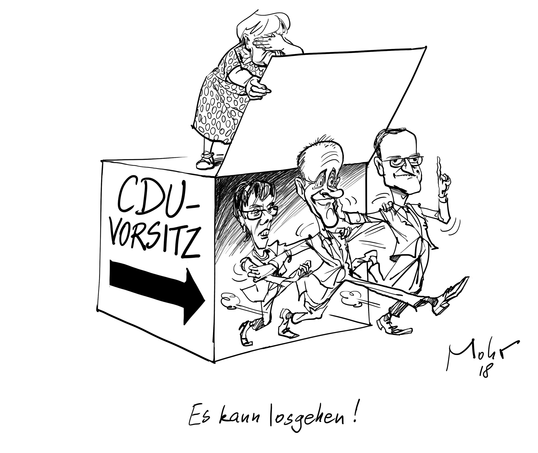 Es kann losgehen!