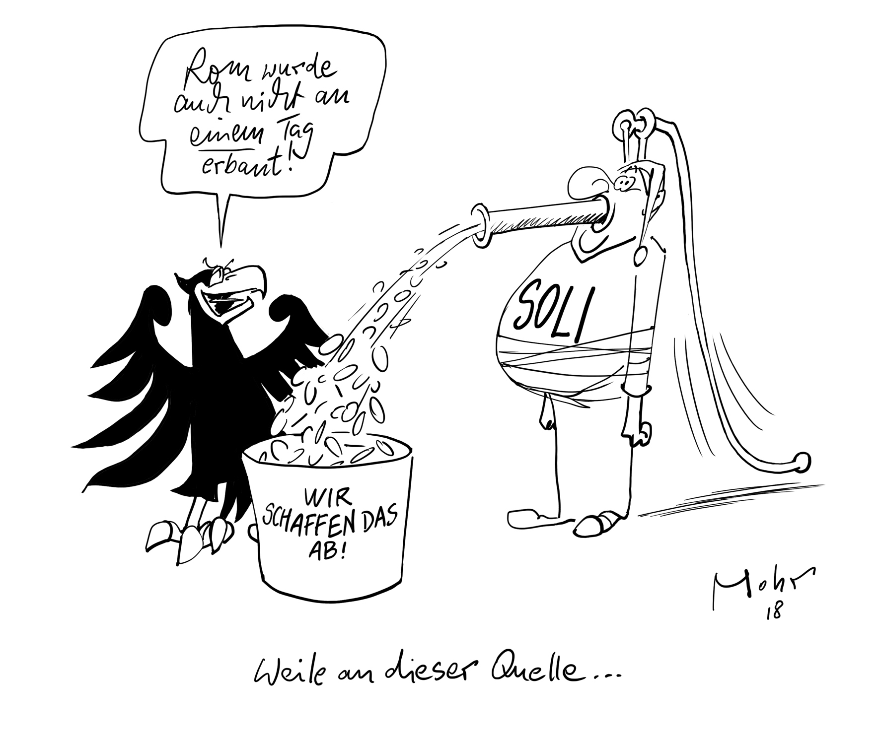 Weile an dieser Quelle...