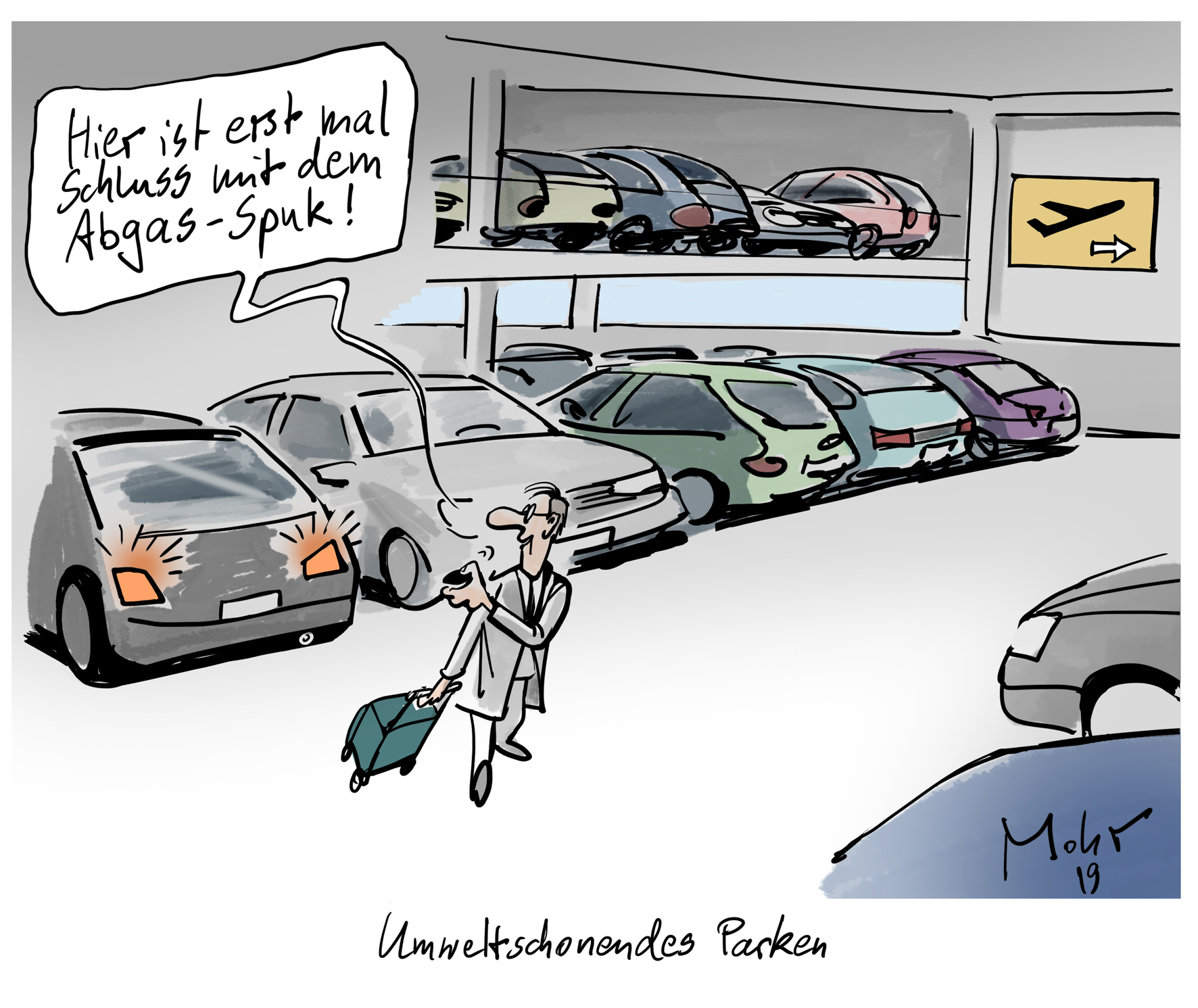 Umweltschonendes Parken