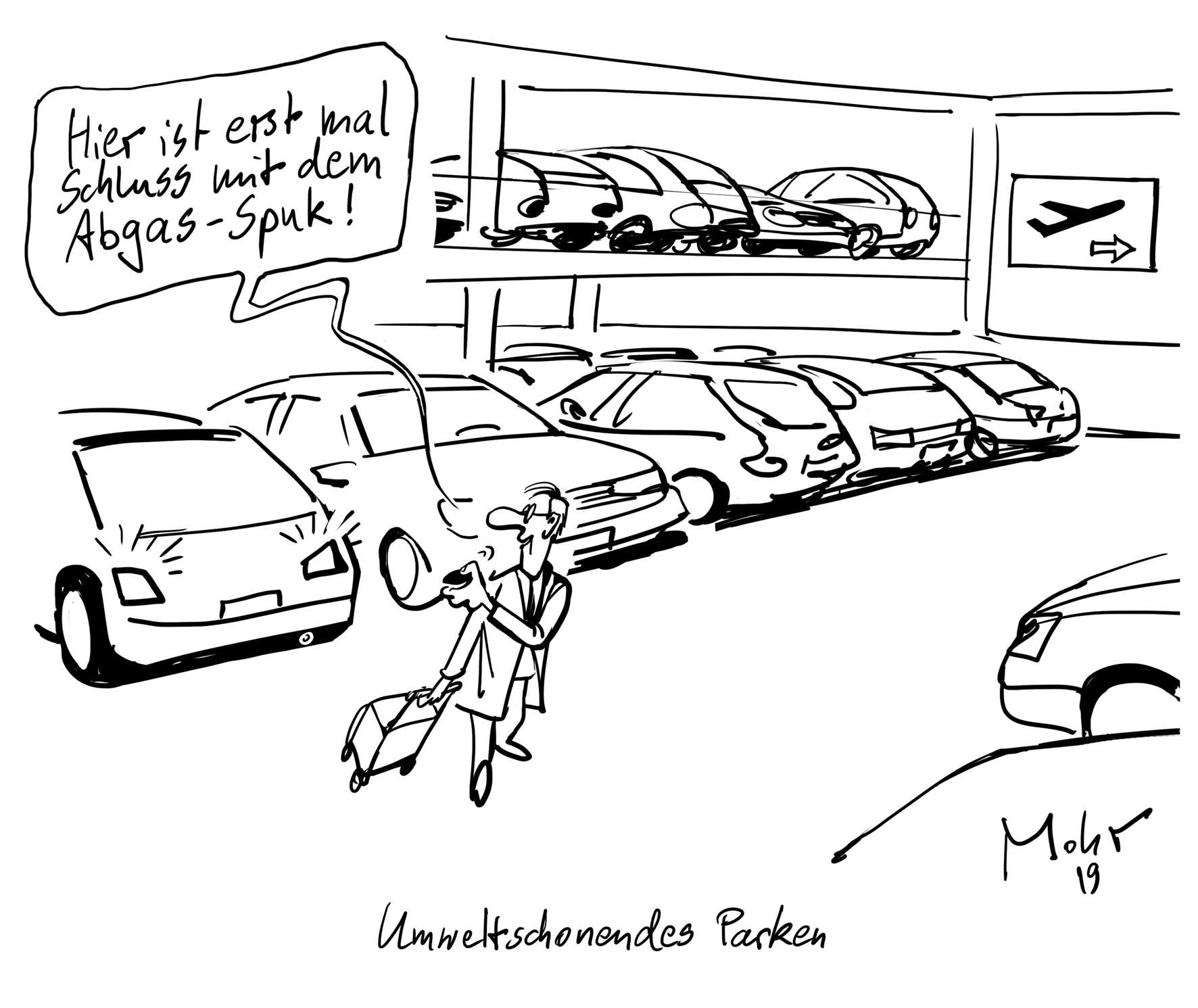 Umweltschonendes Parken