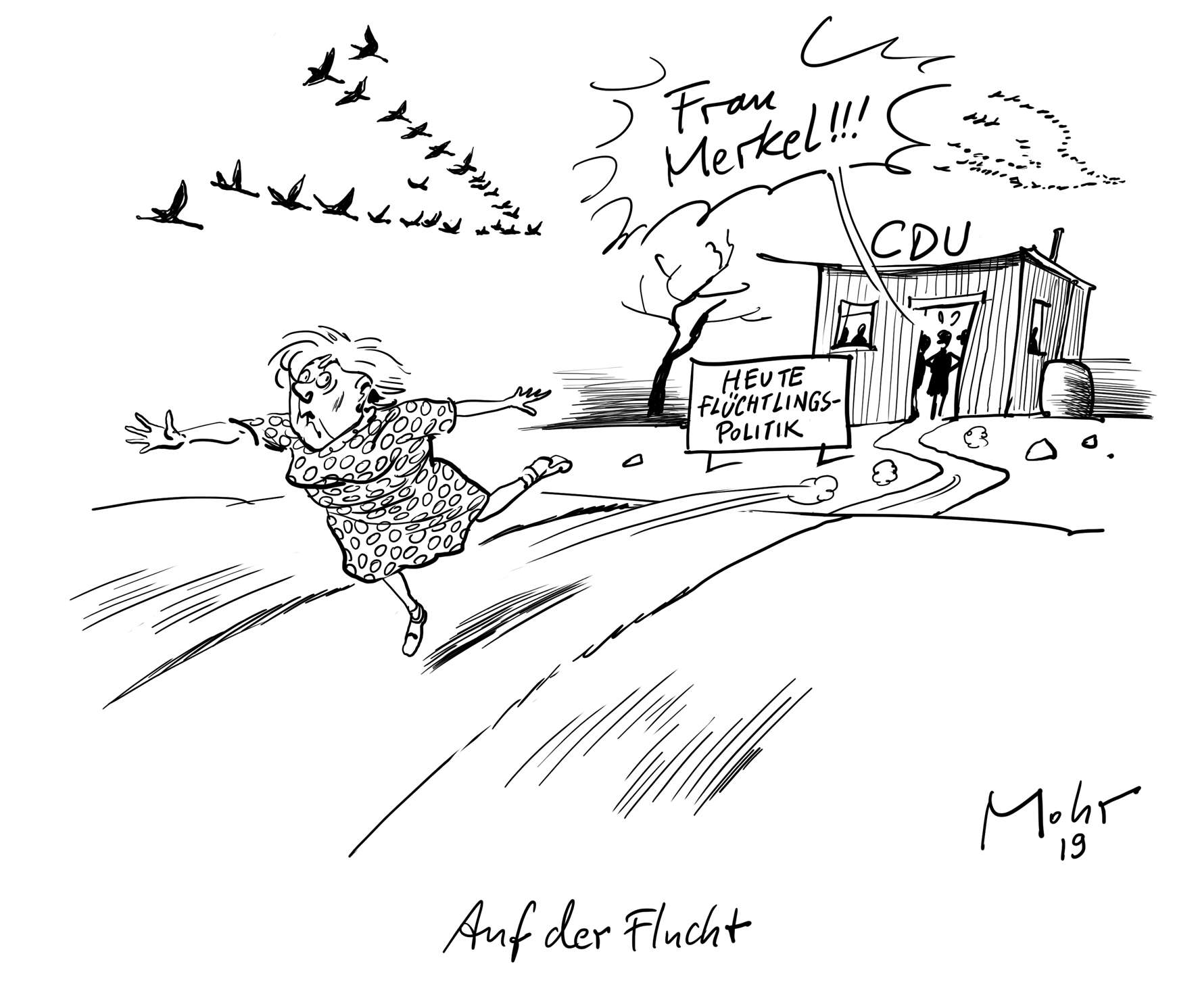 Auf der Flucht