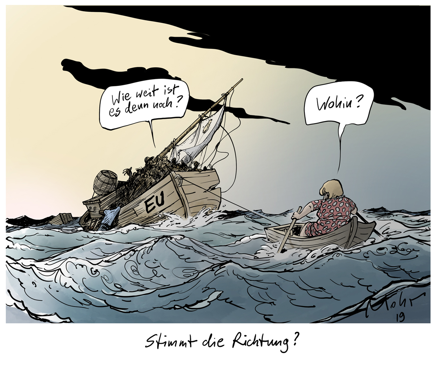 Stimmt die Richtung?