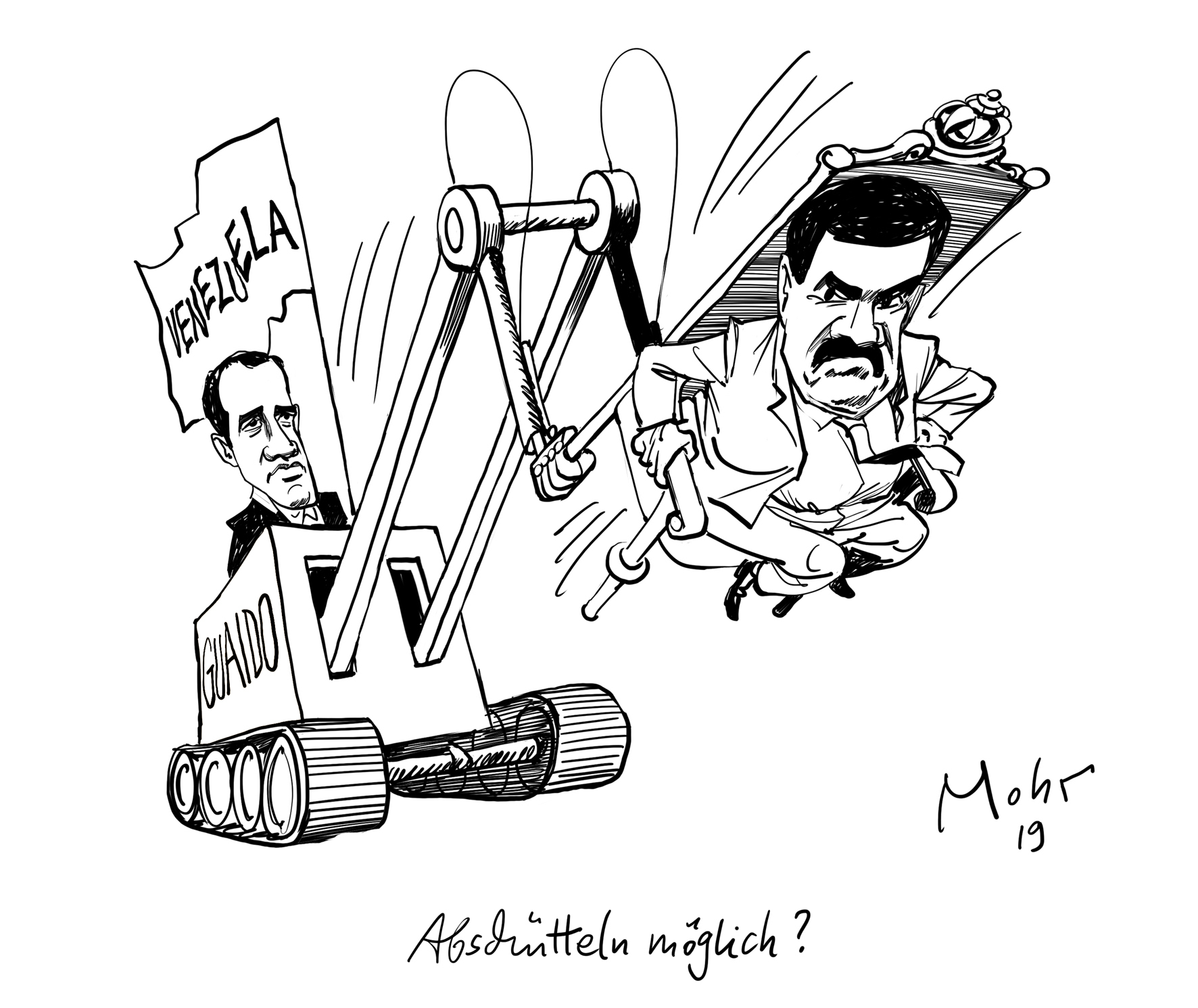 Abschütteln möglich?