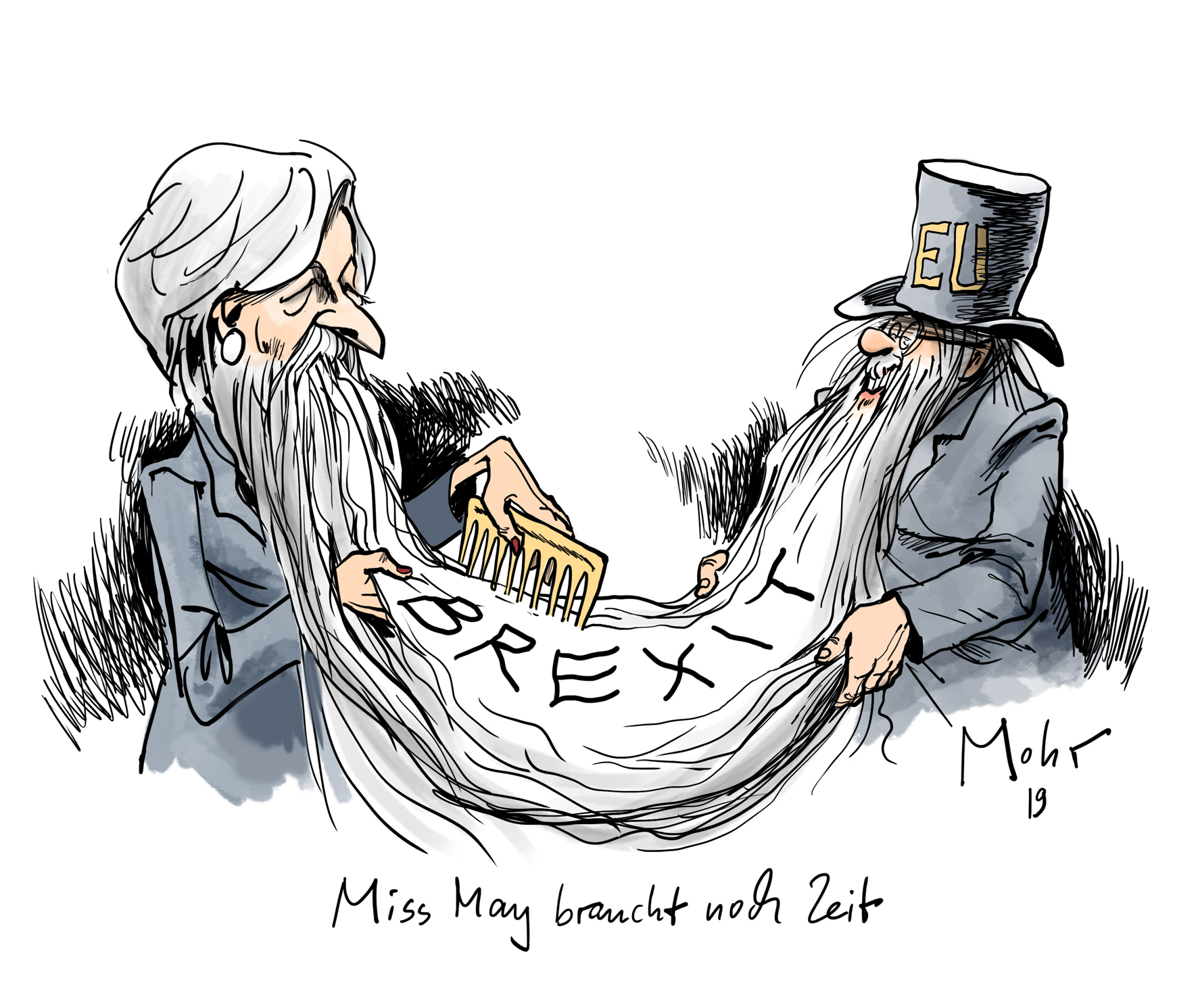 Miss May braucht noch Zeit