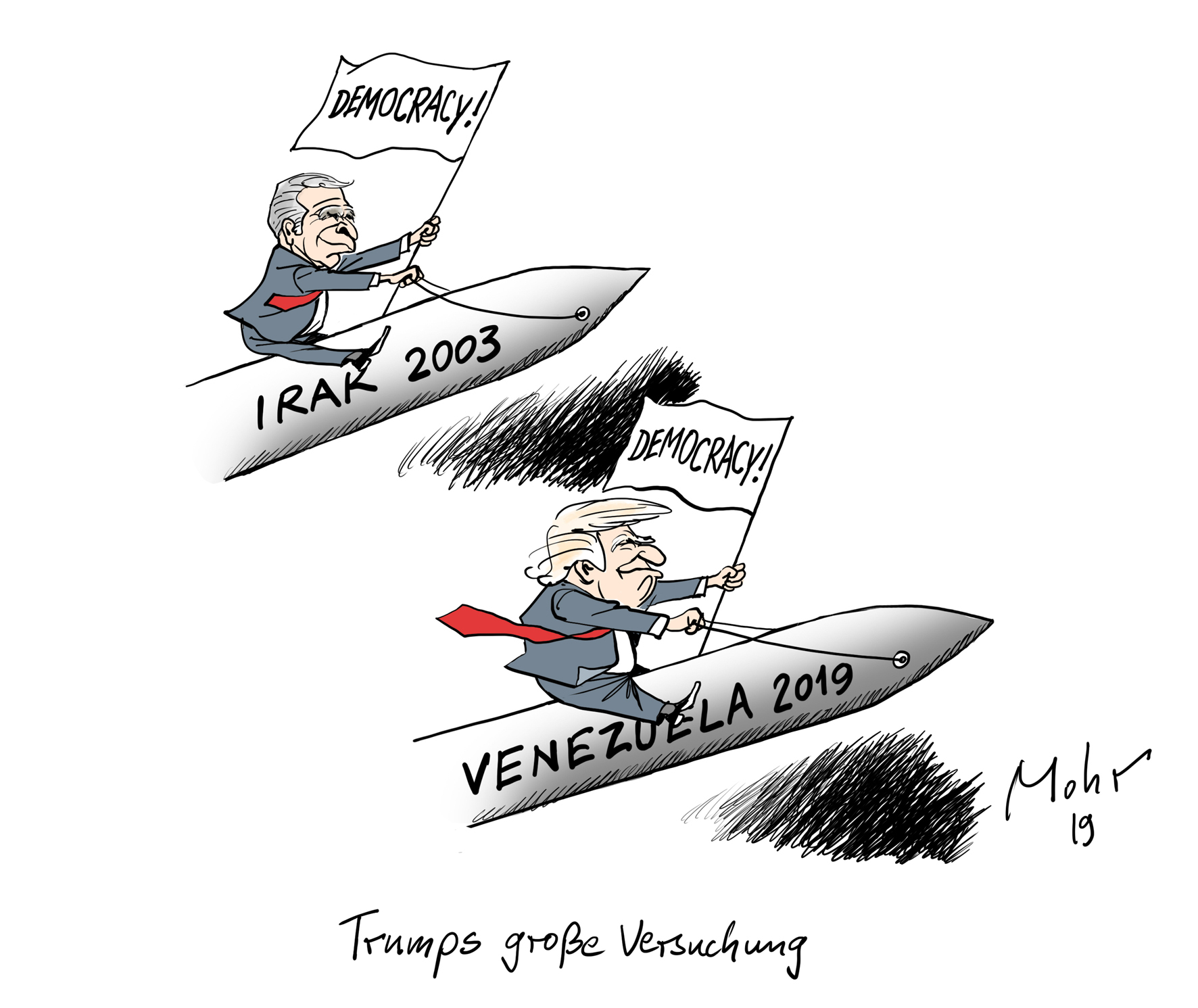 Trumps große Versuchung