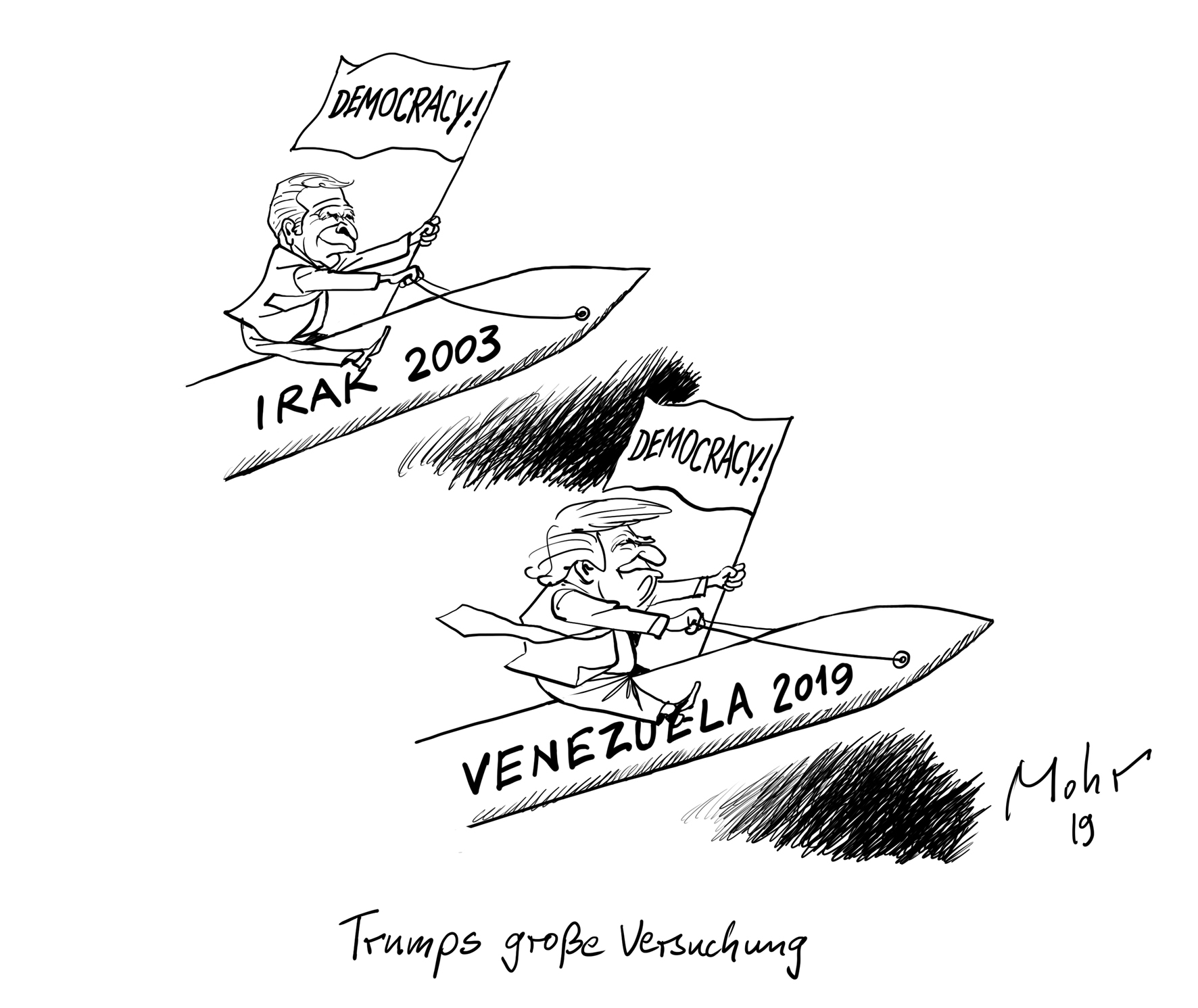 Trumps große Versuchung