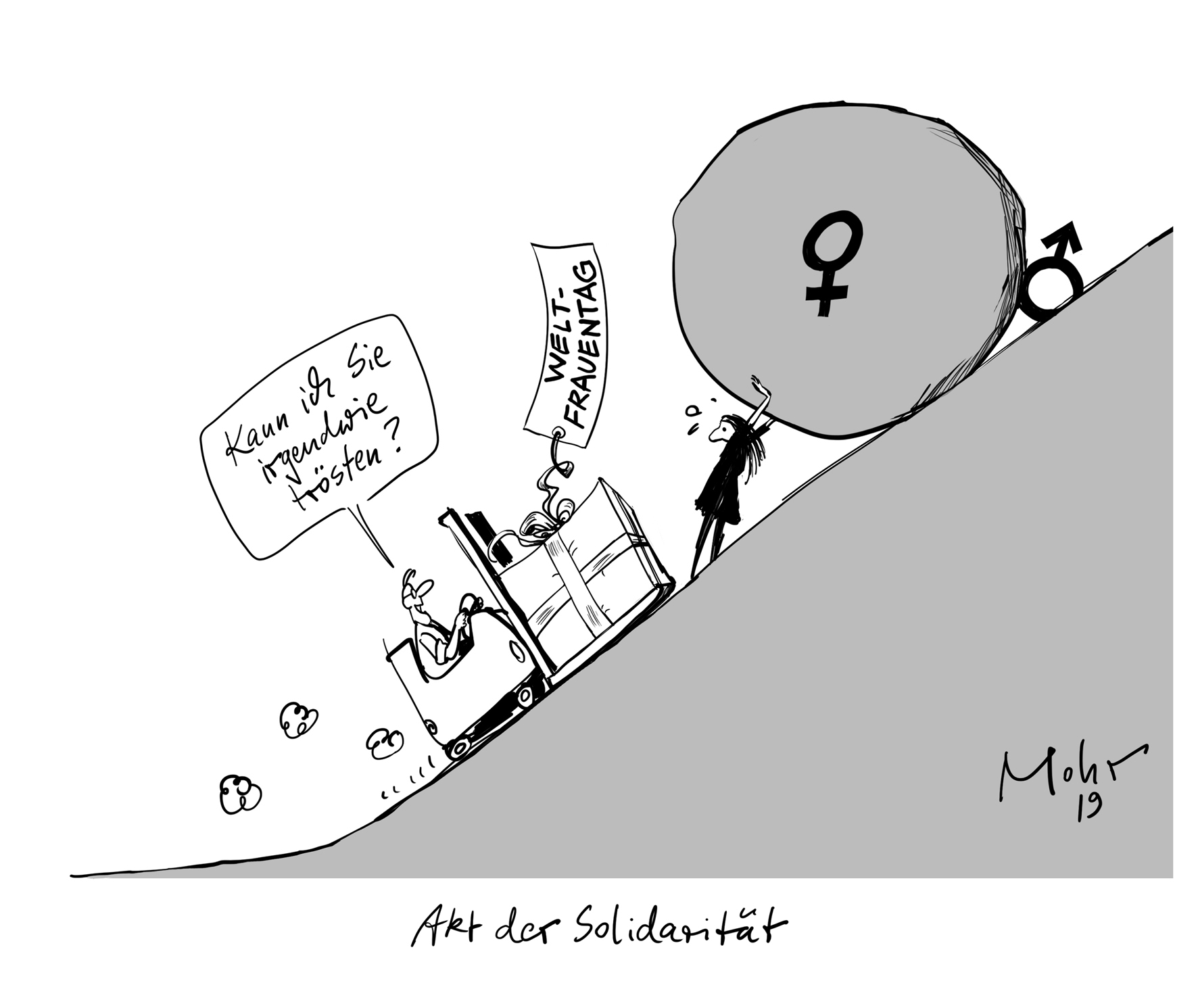 Akt der Solidarität