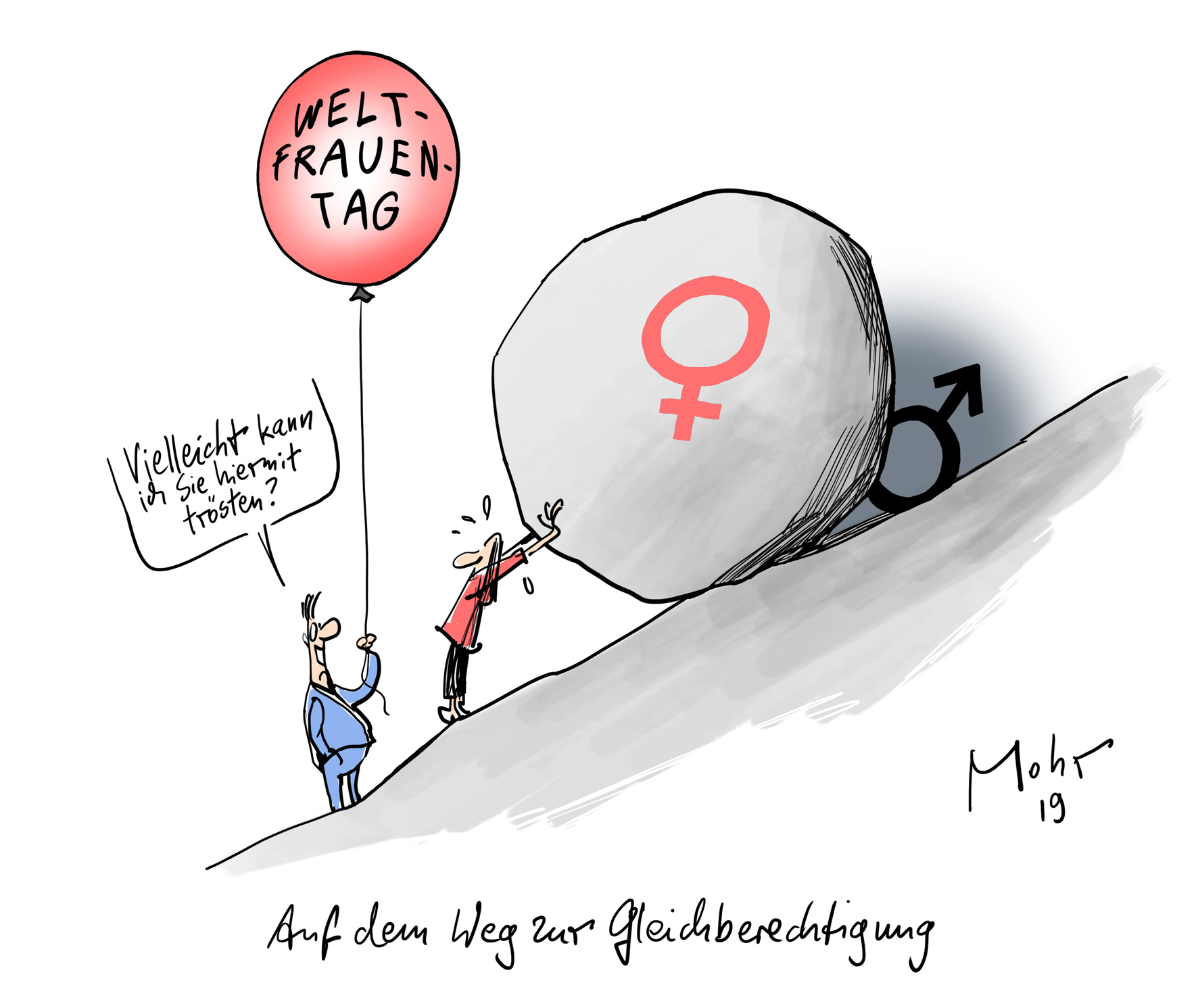 Auf dem Weg zur Gleichberechtigung